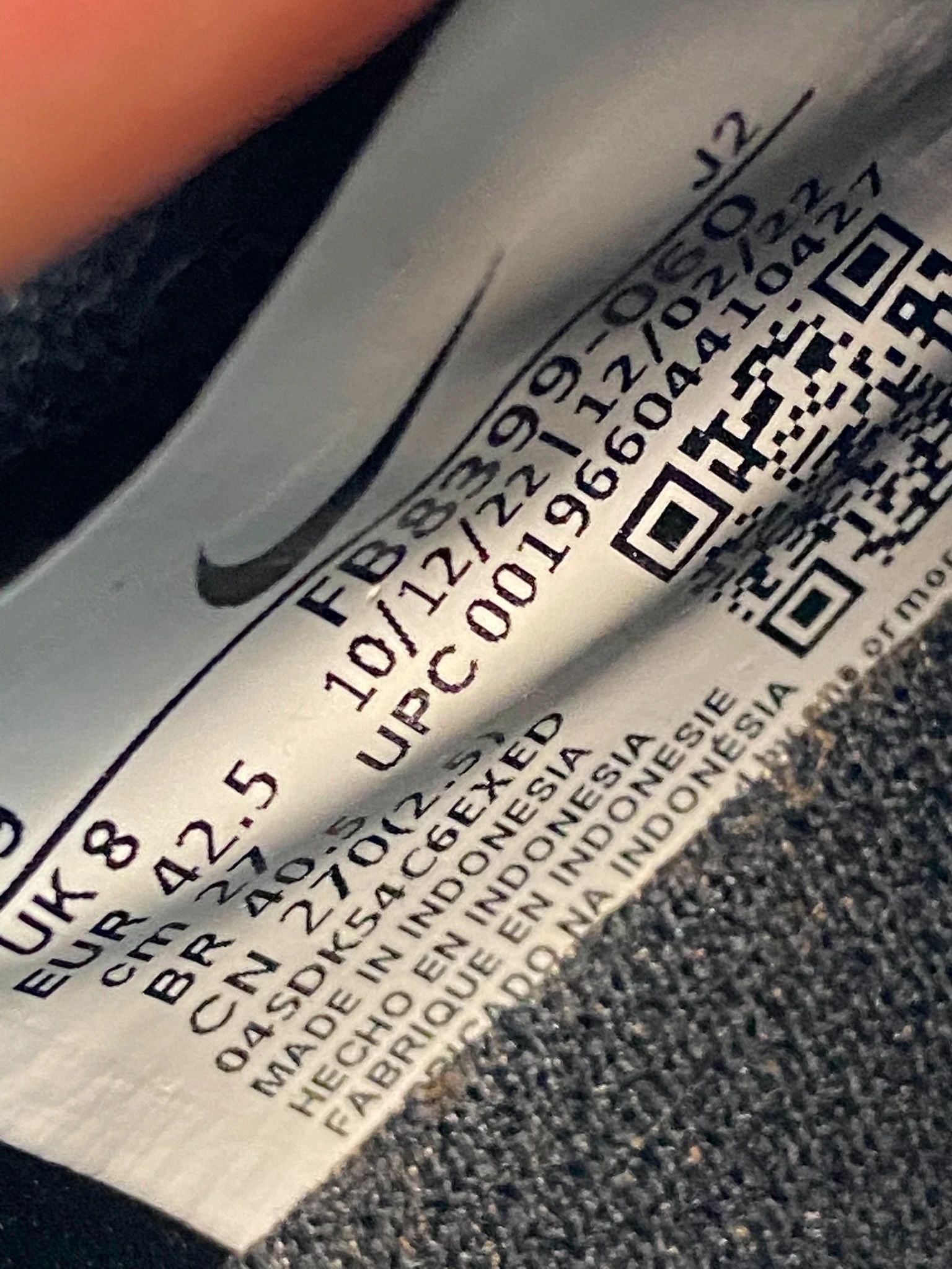 Nike Nike Football Boots Grey Size EU 42.5 Size US 9.5 / EU 42-43 - 7 Thumbnail