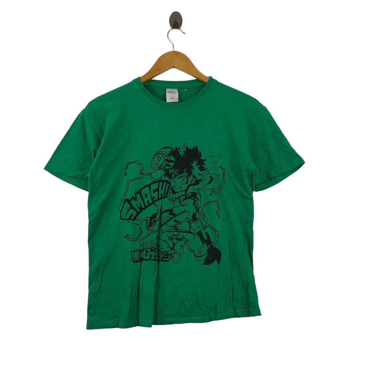 Anime ANIME MY HERO ACADEMIA Izuku Midoriya Smash Tee Shirt Size L / US 10 / IT 46 - 1 Thumbnail