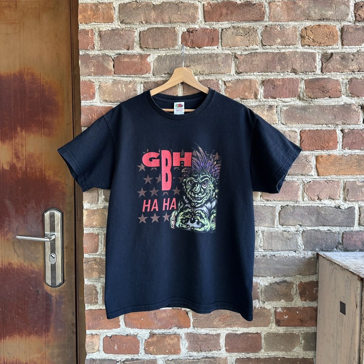 Band Tees 2003 GBH Ha Ha Tour Band T-shirt Punk RocknRoll Merch Metal Size US L / EU 52-54 / 3 - 2 Thumbnail