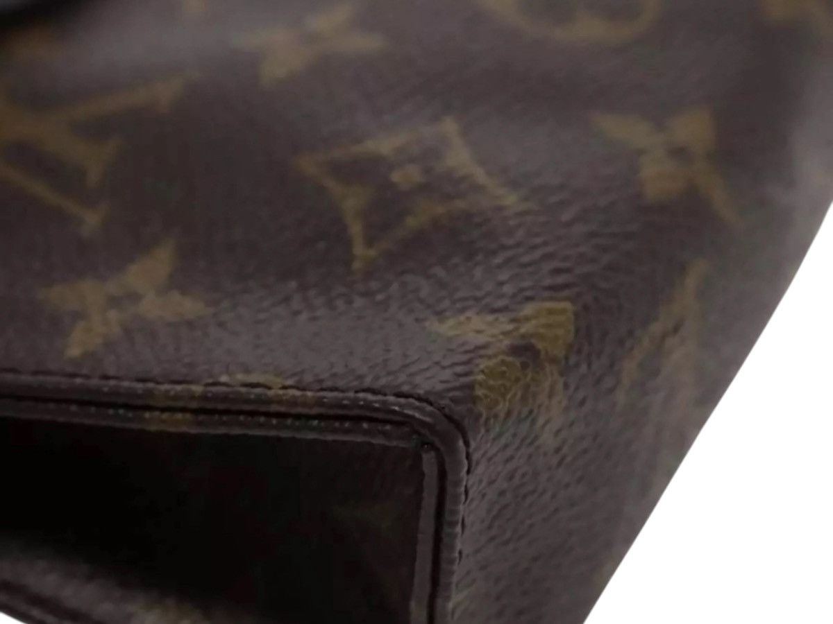 Louis Vuitton LOUIS Vuitton Monogram Pochette Toilettry Canvas Pouch EUC Size ONE SIZE - 19 Thumbnail