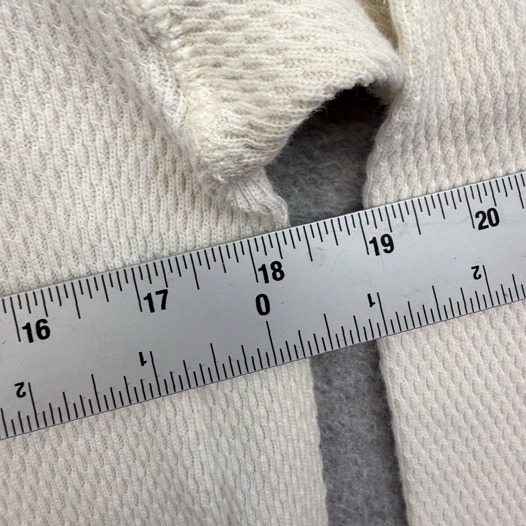 Vintage VINTAGE St. Johns Bay Thermal Waffle Knit Long John Shirt White Men’s L 80s 90s Size US L / EU 52-54 / 3 - 5 Thumbnail