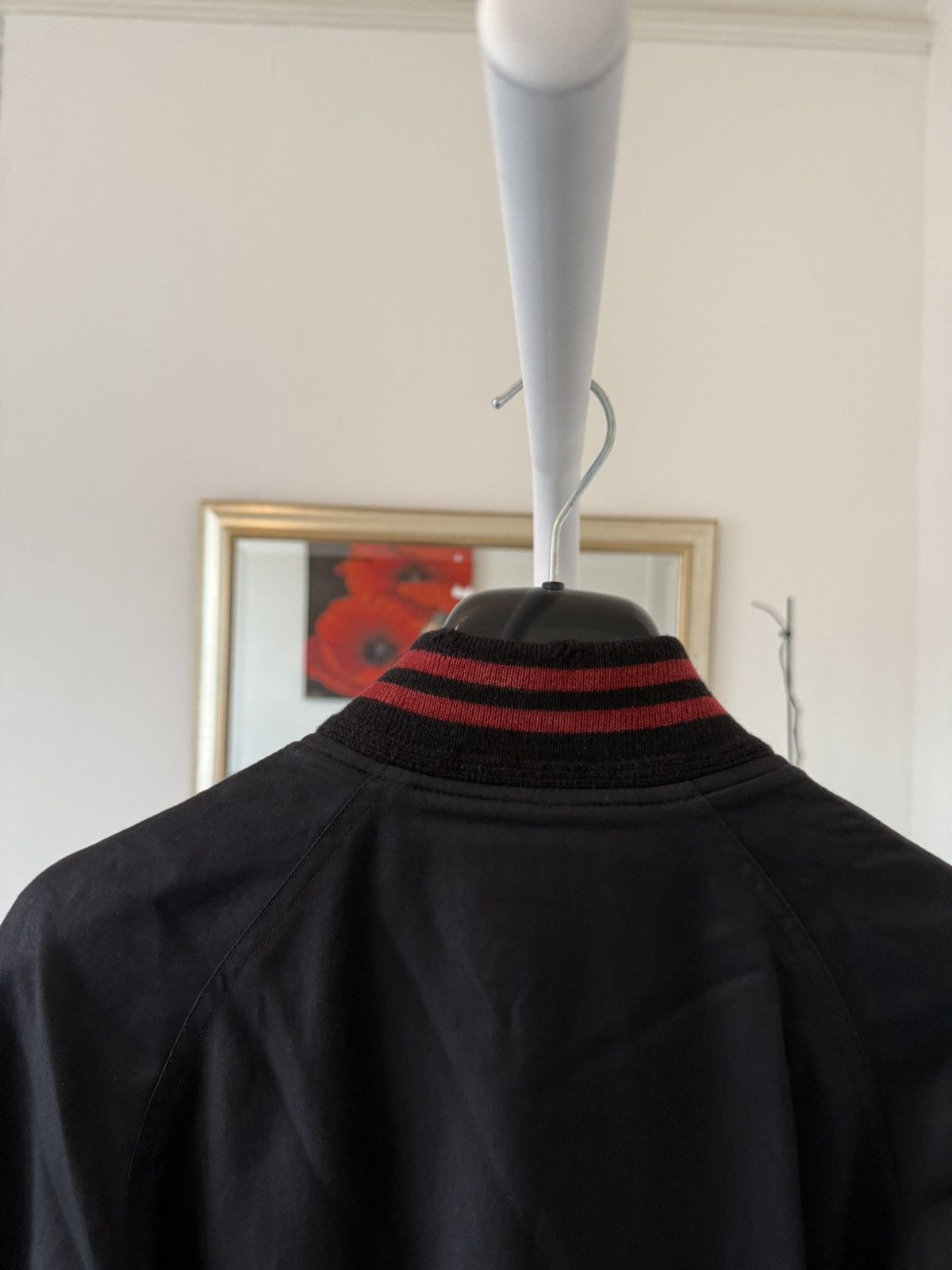 Saint Laurent Paris SS17 Saint Laurent Distressed Viscose Bomber Jacket Size US M / EU 48-50 / 2 - 8 Thumbnail