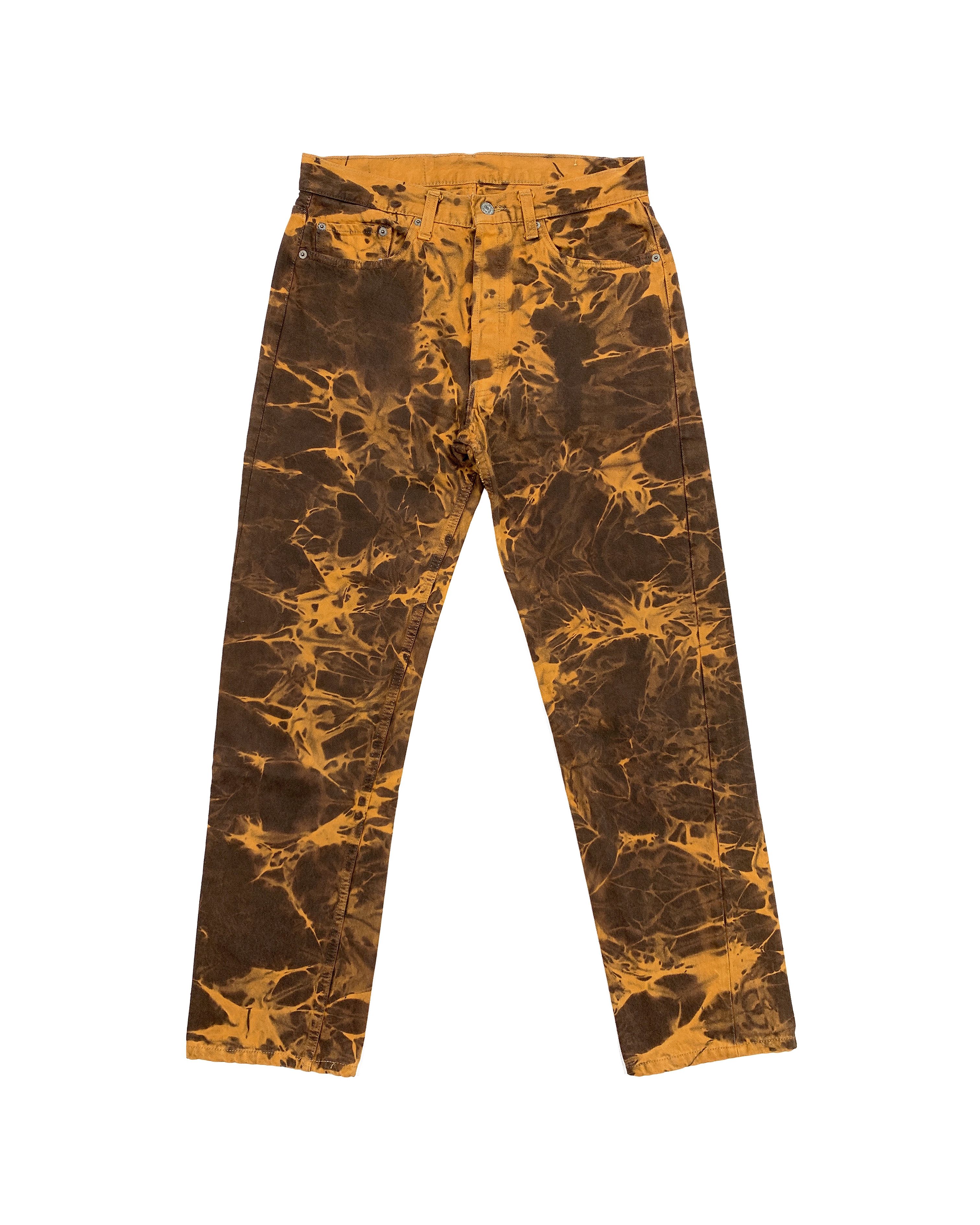 Levi's 90s 501 *Made in US* Tie Dyed Jeans Size US 31 - 3 Thumbnail