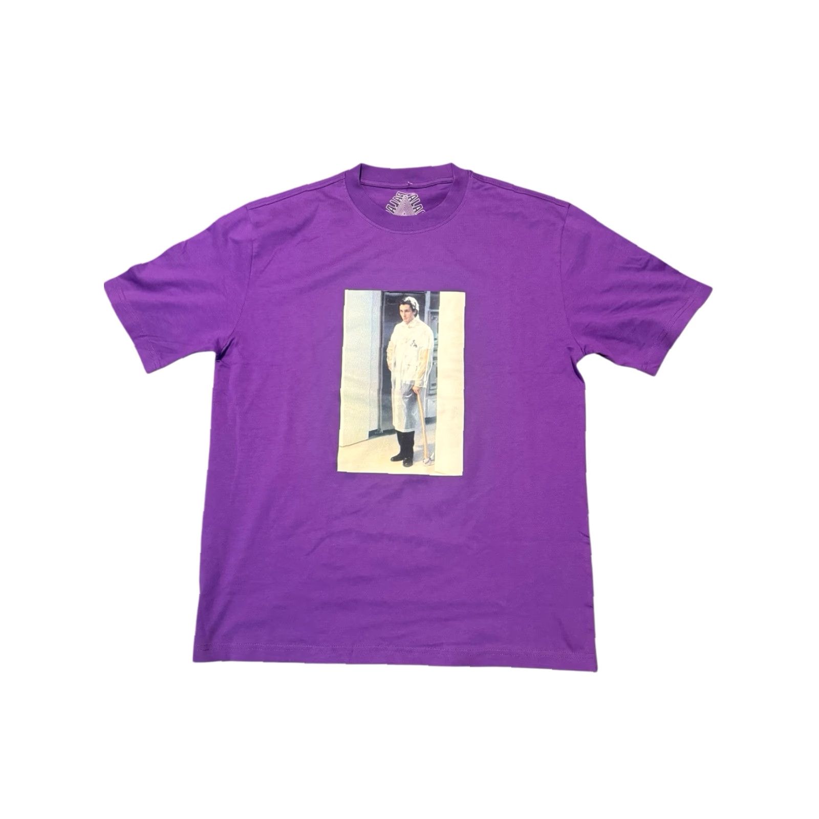 Palace VINTAGE Palace American Psycho T-Shirt Royal Purple L Mens Great Condition RARE Size US L / EU 52-54 / 3 - 2 Thumbnail