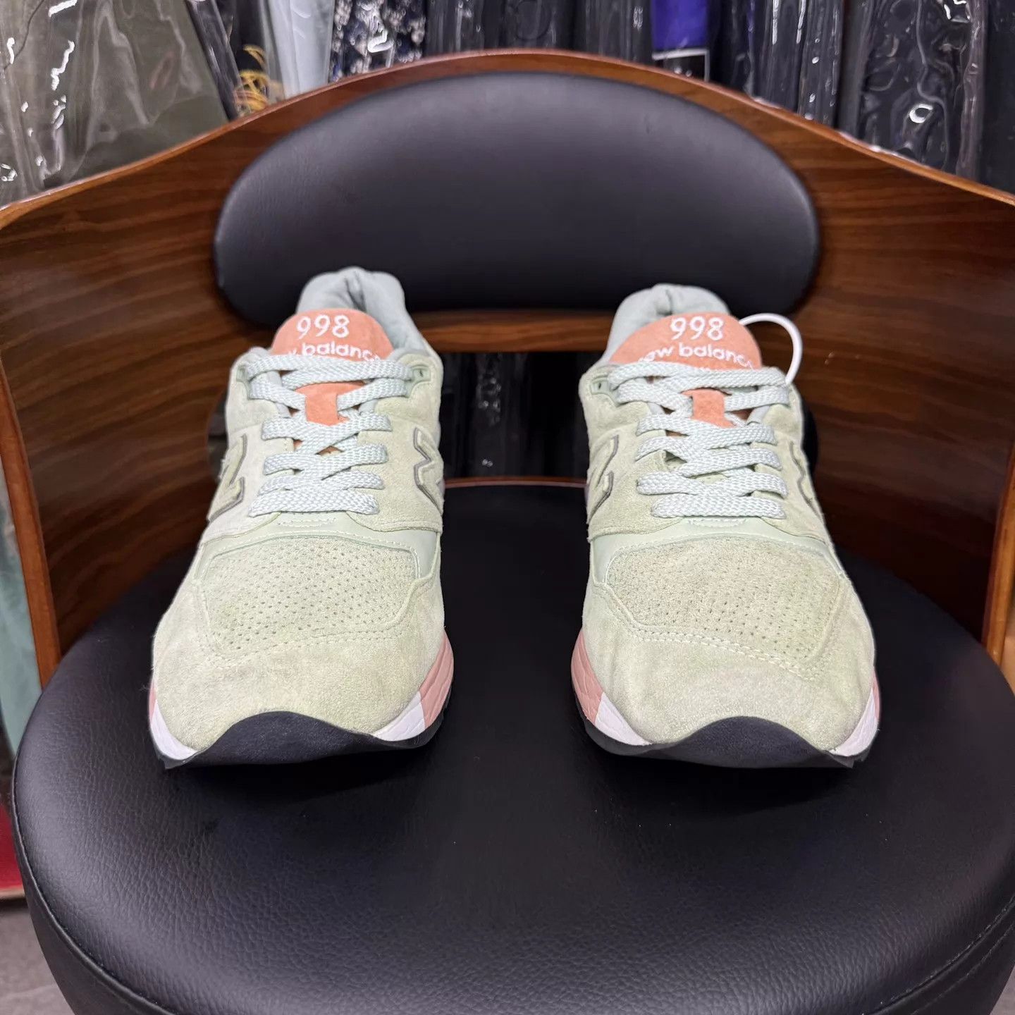 New Balance NB998 Concepts x Tannery Green 46.5 Men's Lightly Used Size US 13 / EU 46 - 2 Thumbnail