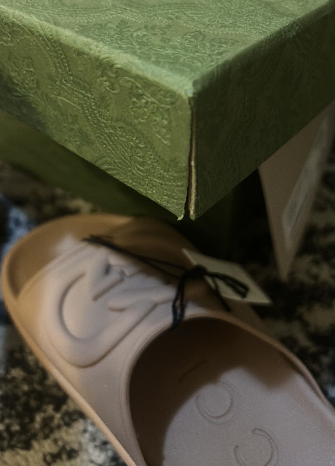 Gucci Gucci Interlocking G Slide Logo Sandal Brown Size US 7 / IT 37 - 7 Thumbnail