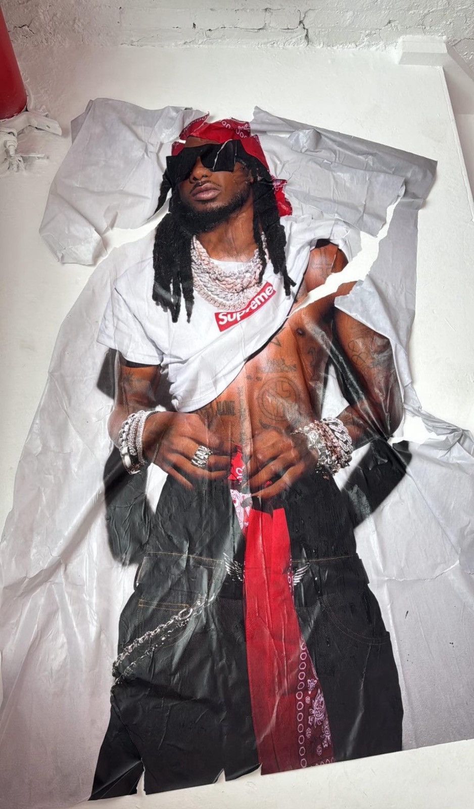 Supreme Supreme playboi carti poster | Grailed