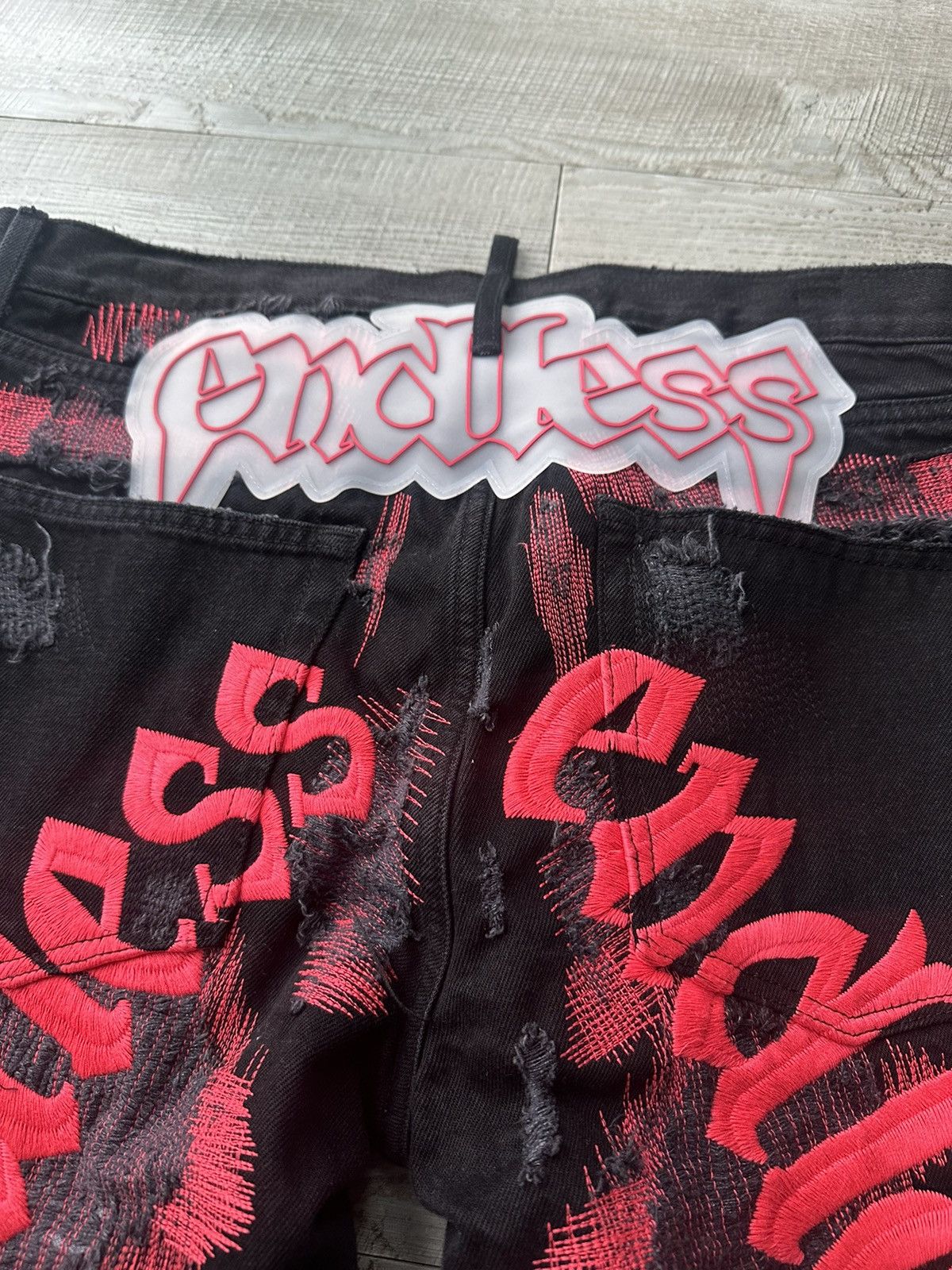 Endless × Vlone Endless Denim Jeans Size US 36 / EU 52 - 3 Thumbnail