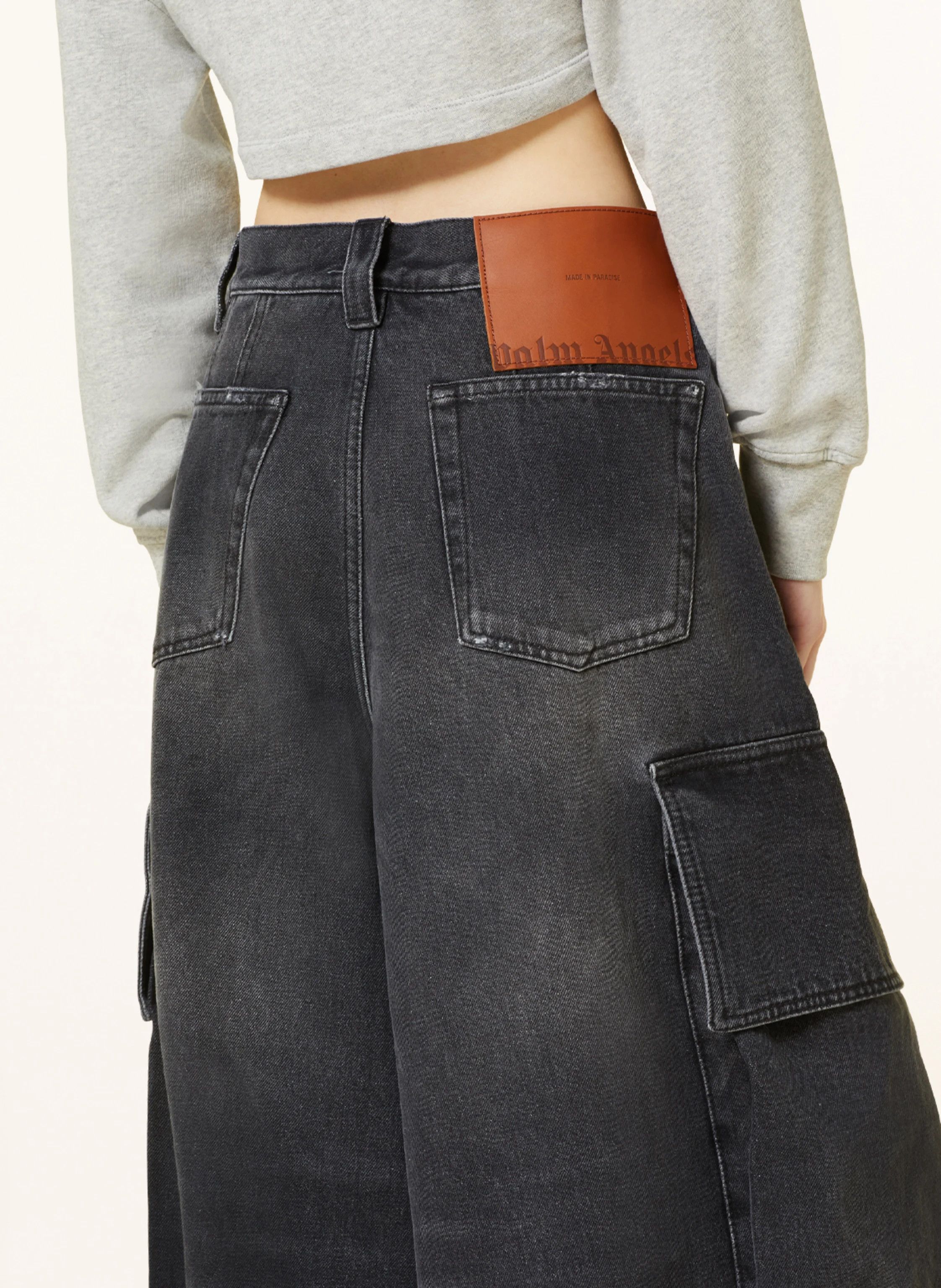 Palm Angels o1y1125 Denim Pant in Black Size 28" / US 6 / IT 42 - 5 Thumbnail