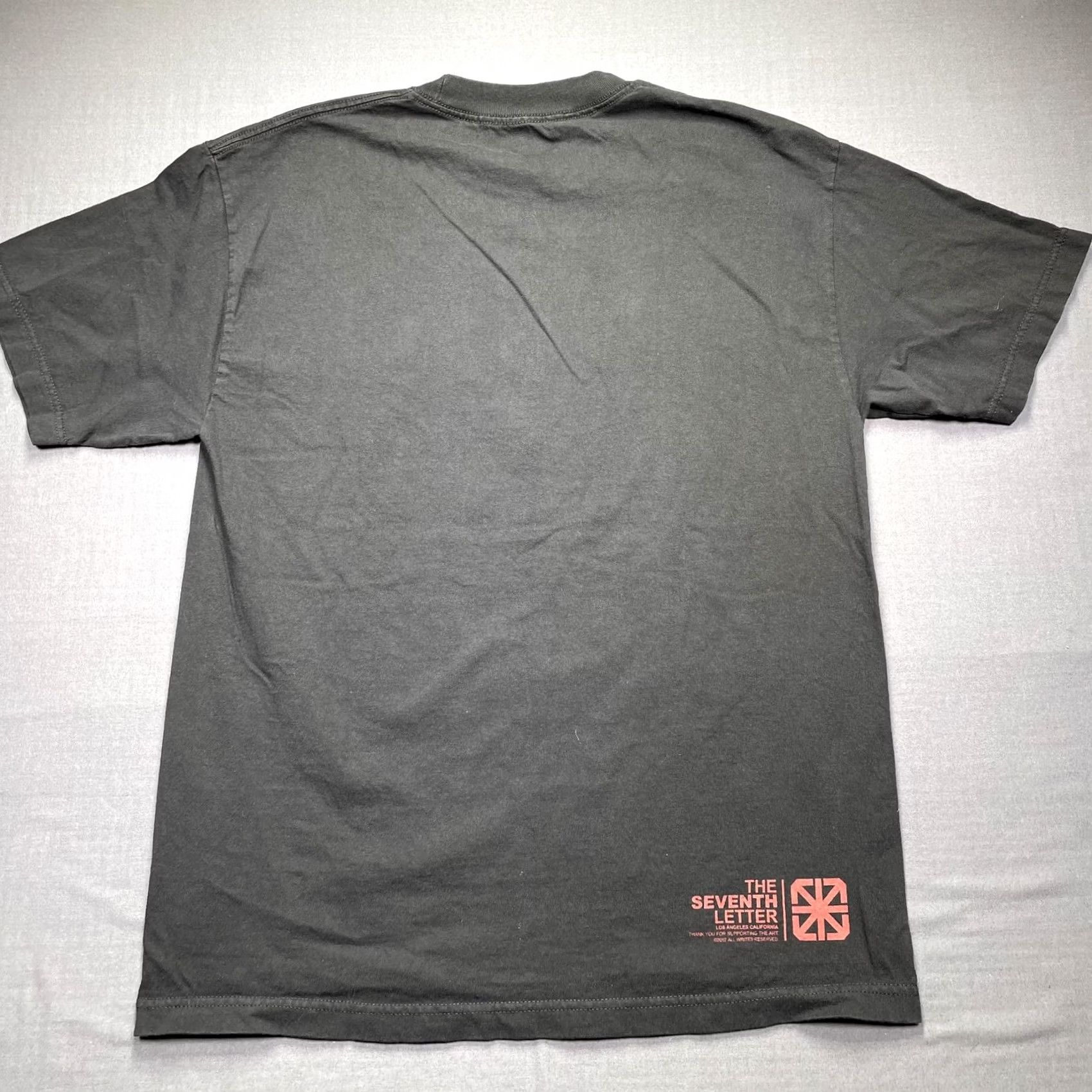Vintage VINTAGE The Seventh Letter Shirt Mens Large Black Pentagram Seal Graphic Tee Streetwear Size US L / EU 52-54 / 3 - 5 Thumbnail