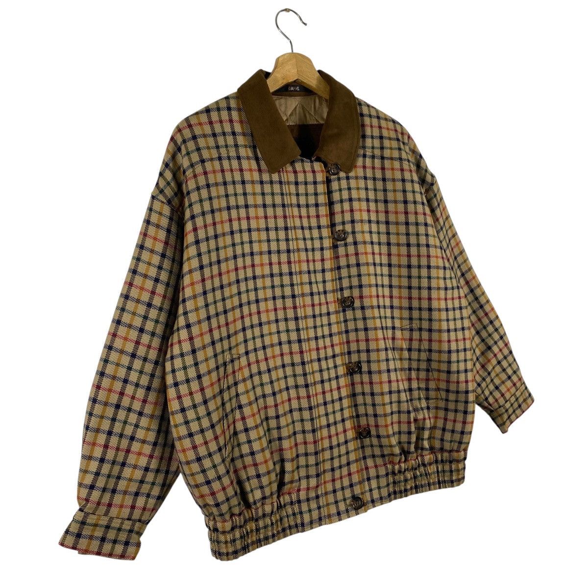 DAKS Vintage Daks England Wool Zipper/Button Jacket L Size Size US L / EU 52-54 / 3 - 3 Thumbnail