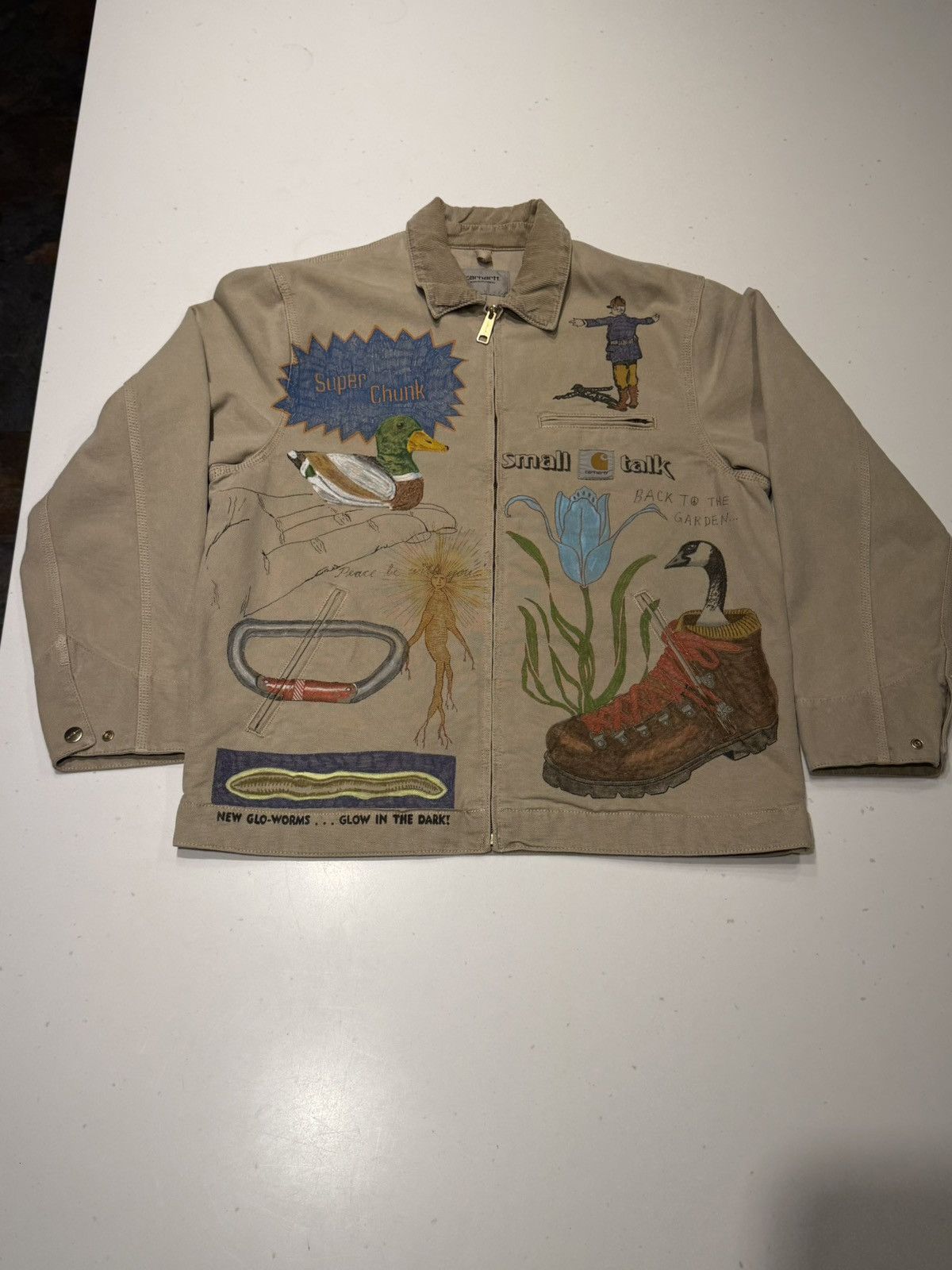 Carhartt Wip Carhartt Wip X Small Talk Studio Detroit Jacket, Large Size US L / EU 52-54 / 3 - 1 Thumbnail