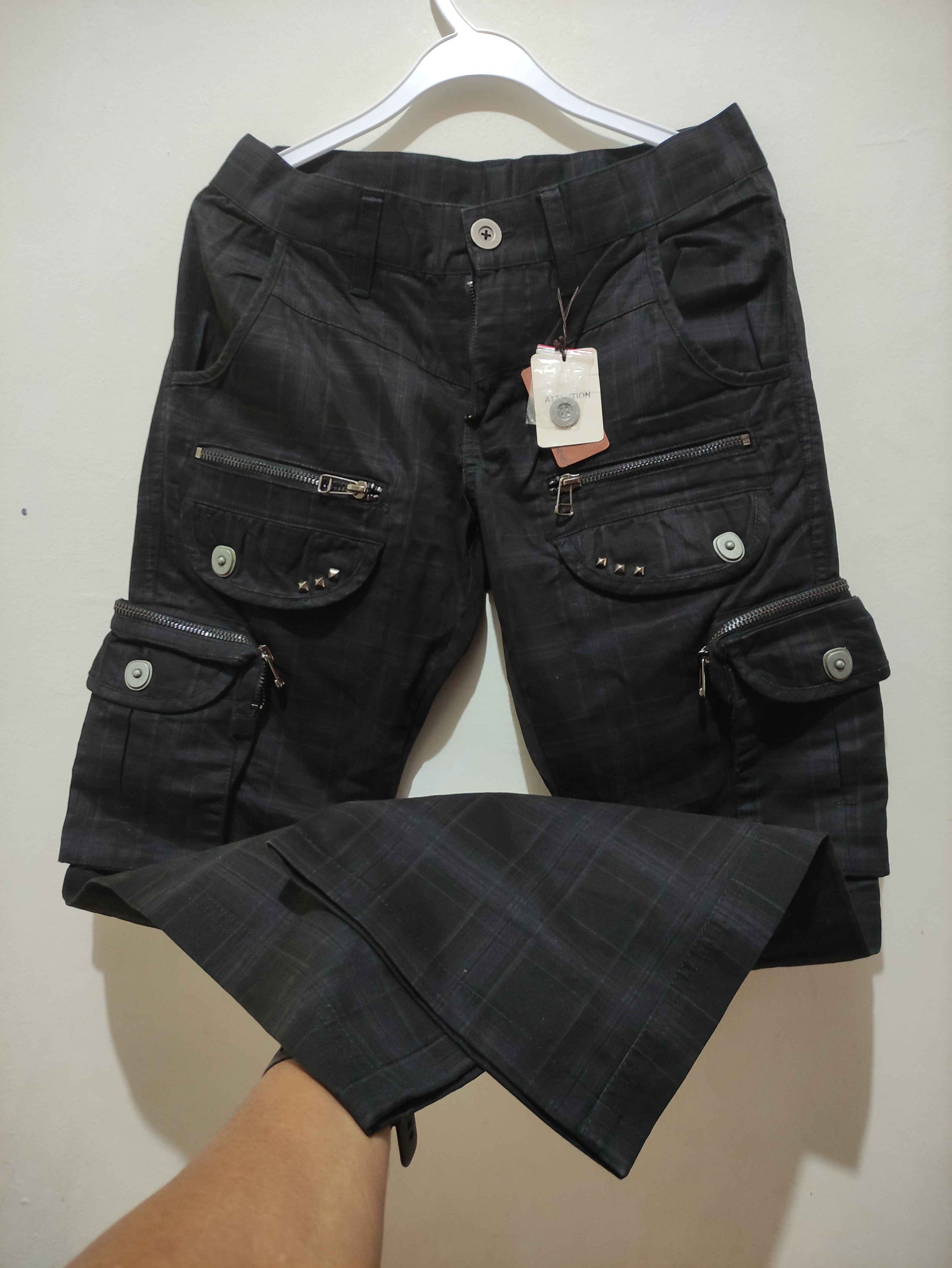Japanese Brand Japanese archive Flare Studded bondage Opium style Pants Size US 31 - 1 Thumbnail