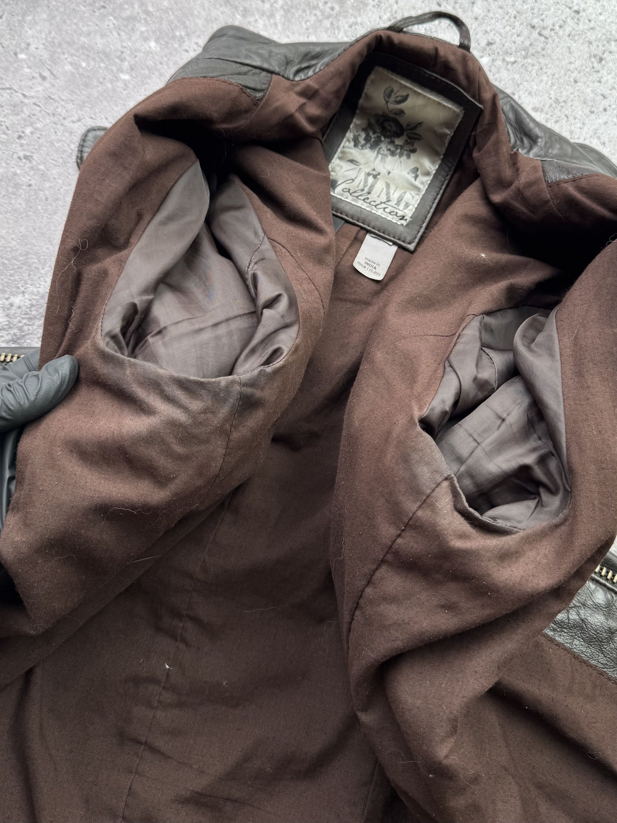 Japanese Brand Vintage Cropped Leather Jacket C539(V2) Size L / US 10 / IT 46 - 10 Thumbnail