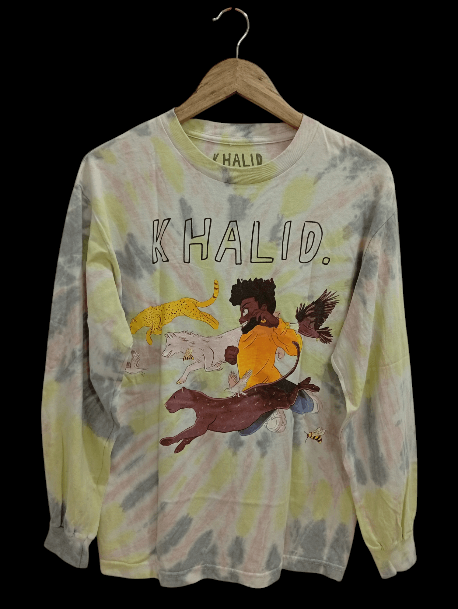Rap Tees 🔥🔥Khalid Free Spirit 2019 Tour Tye Dye LS T-Shirt Size US M / EU 48-50 / 2 - 1 Thumbnail