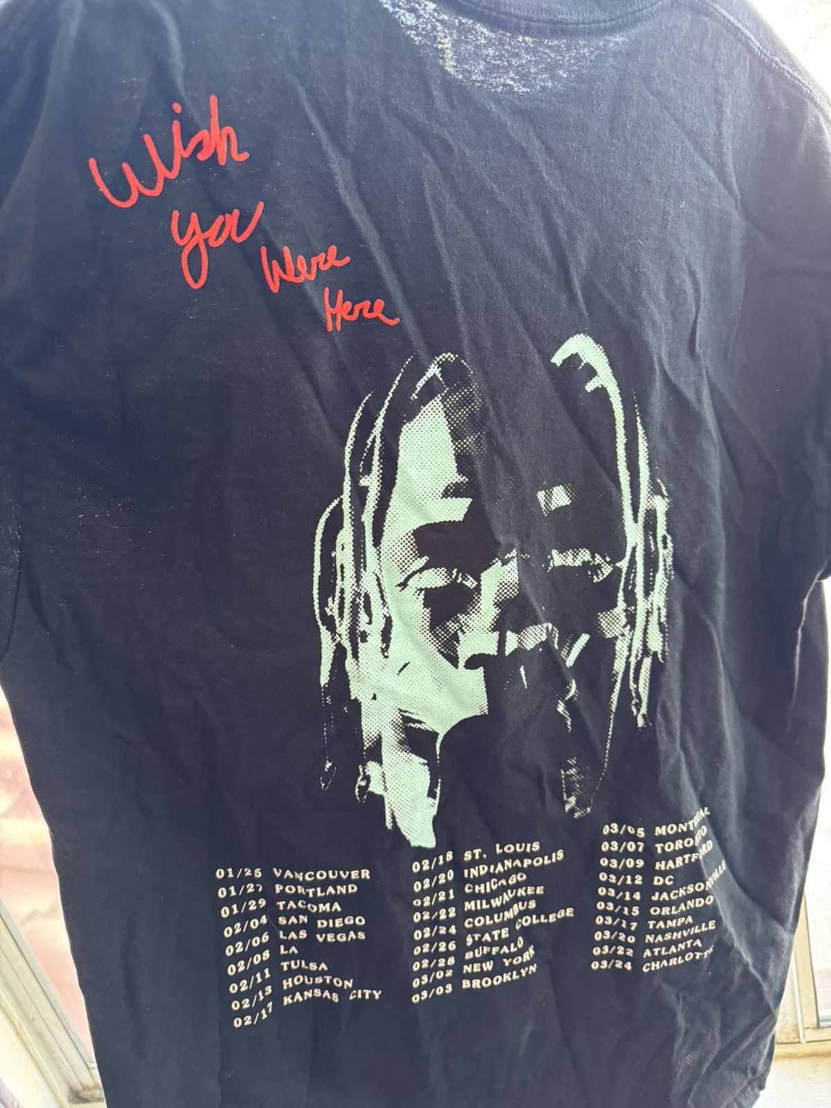 Travis Scott Travis Scott Astroworld Tee Size US M / EU 48-50 / 2 - 2 Thumbnail