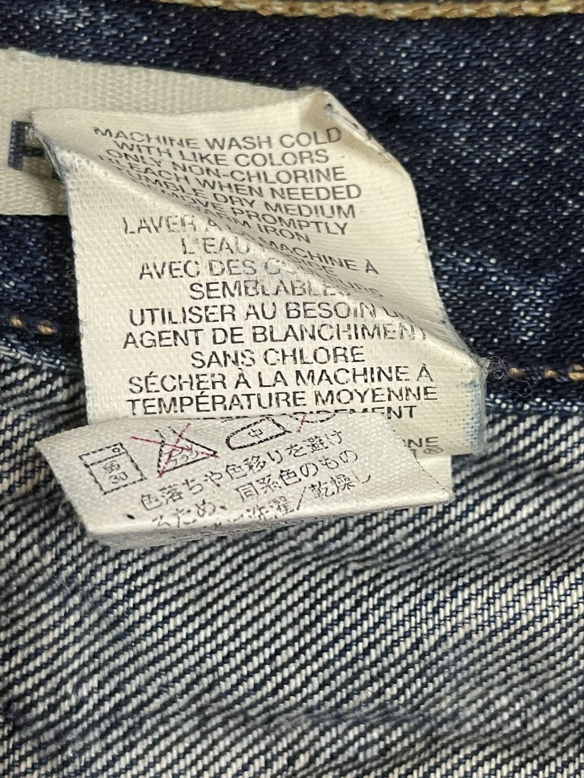 Gap Vintage Y2K Gap Blue Mud Faded Wash Straight Leg Fits Jeans Size US 36 / EU 52 - 10 Thumbnail