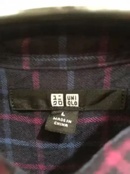 Japanese Brand Japanese Brand Uniqlo Plaid Tartan Flannel Shirt 👕 Size US M / EU 48-50 / 2 - 3 Thumbnail
