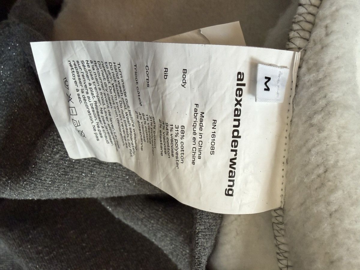 Alexander Wang ****RARE FW/23 ALEXANDER WANG GLITTER DENSE SWEATSUIT Size US M / EU 48-50 / 2 - 7 Thumbnail