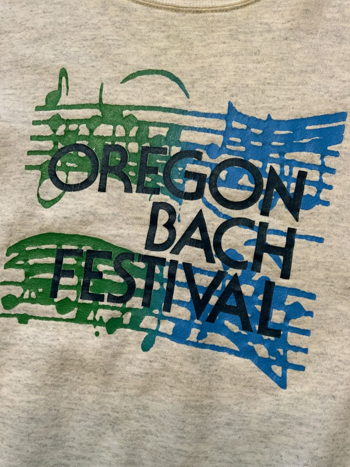 Hanes × Vintage Vintage Oregon Bach Festival Music Notes Crewneck Sweatshirt Size US M / EU 48-50 / 2 - 1 Thumbnail