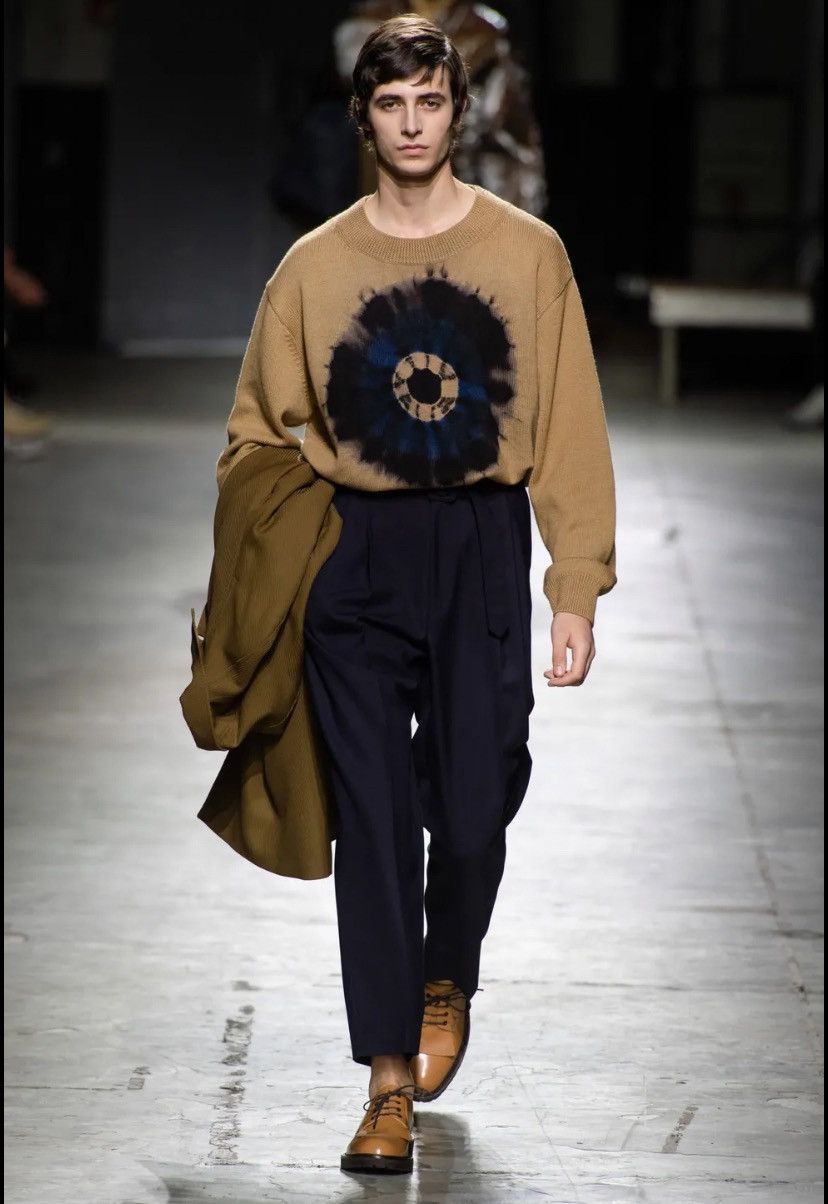 Dries Van Noten AW19 Tie Dye Print Oversized T Shirt Size US M / EU 48-50 / 2 - 7 Thumbnail