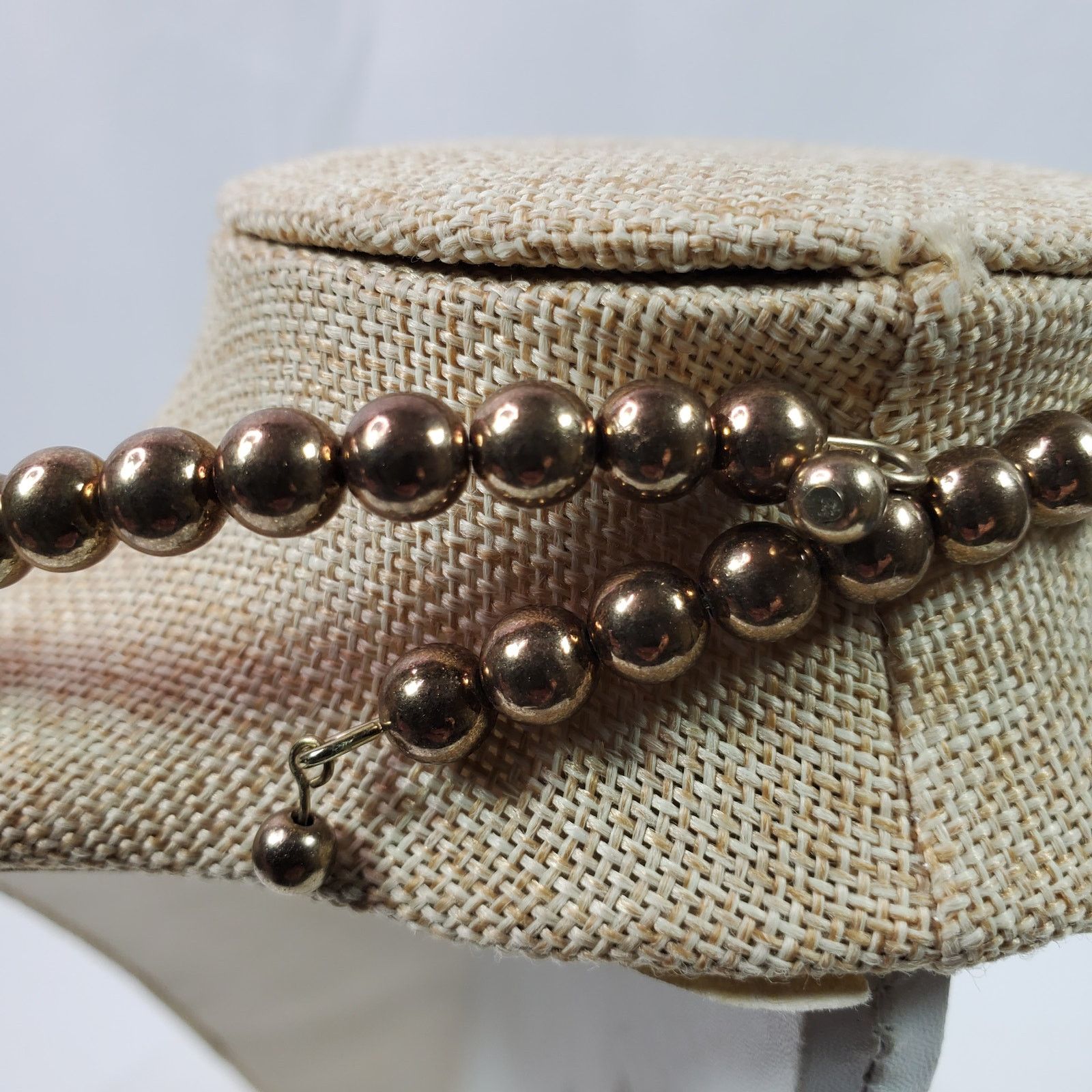 The Unbranded Brand Casual Career Choker Necklace Springy w/ Pendant Brown Size ONE SIZE - 5 Thumbnail