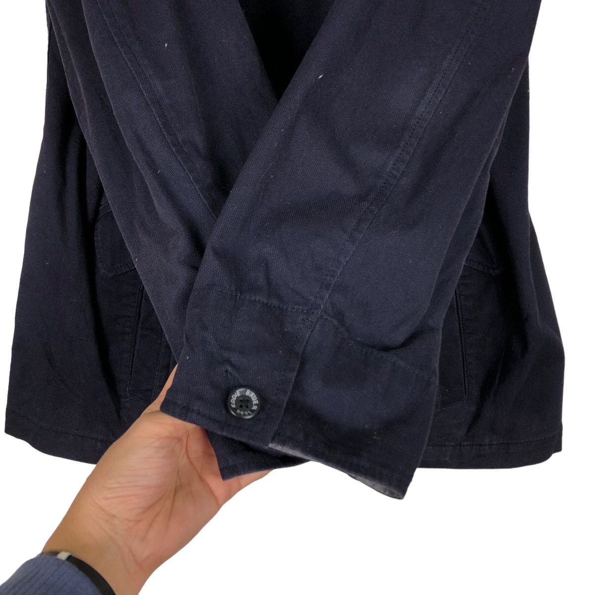 Japanese Brand 🔥Vtg Chore Work Jacket Eddie Bauer Inspire Issey Miyake Size US L / EU 52-54 / 3 - 13 Thumbnail