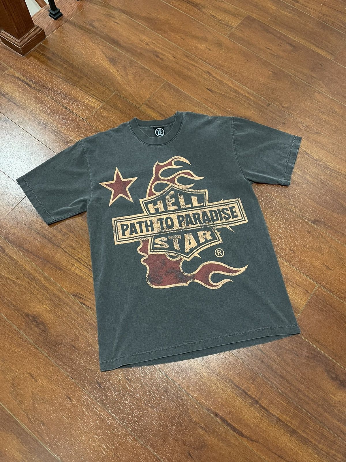 Hellstar Path to Paradise Grey Tee