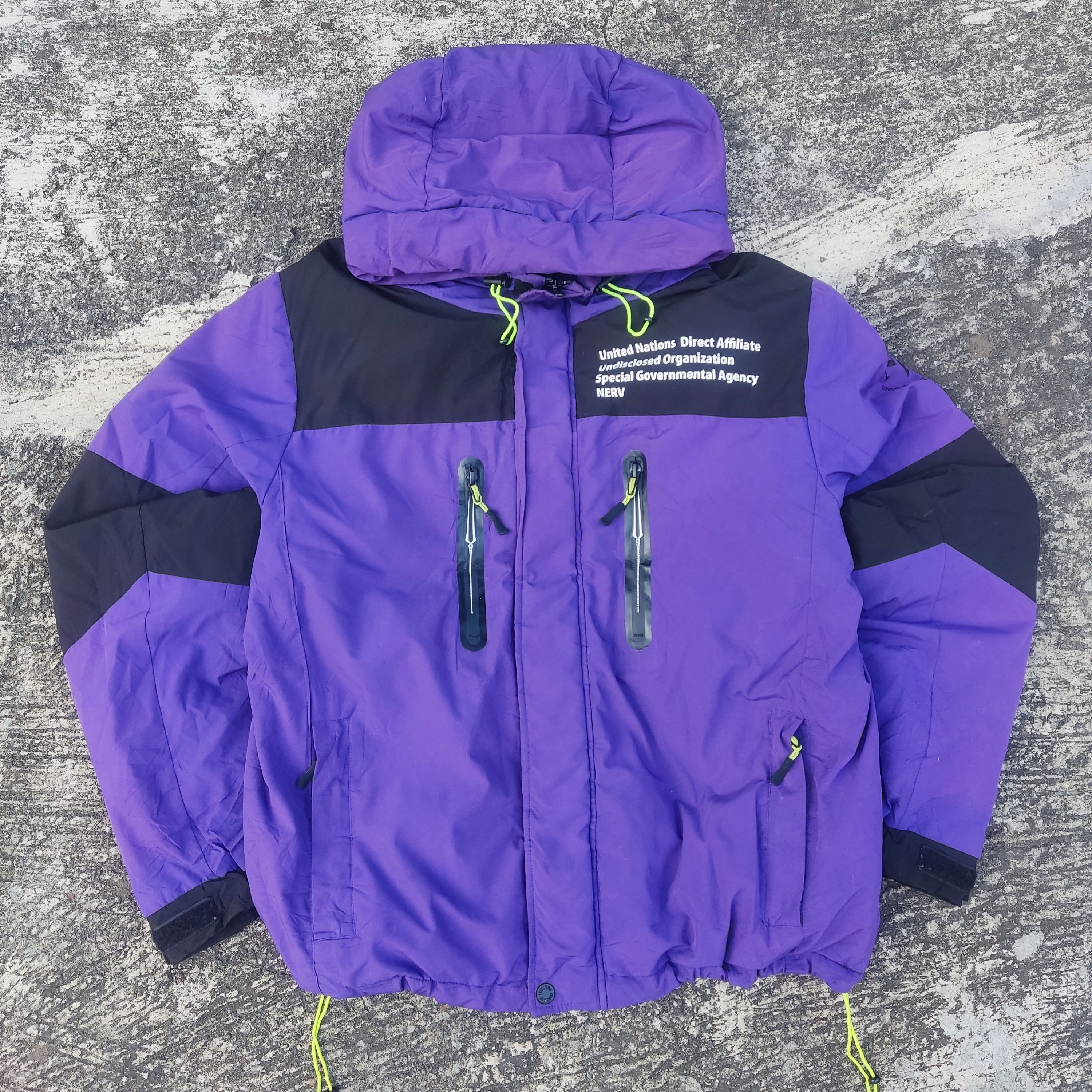Anime Anime Evangelion Puffer Jacket, Unit 01 Size US L / EU 52-54 / 3 - 1 Thumbnail