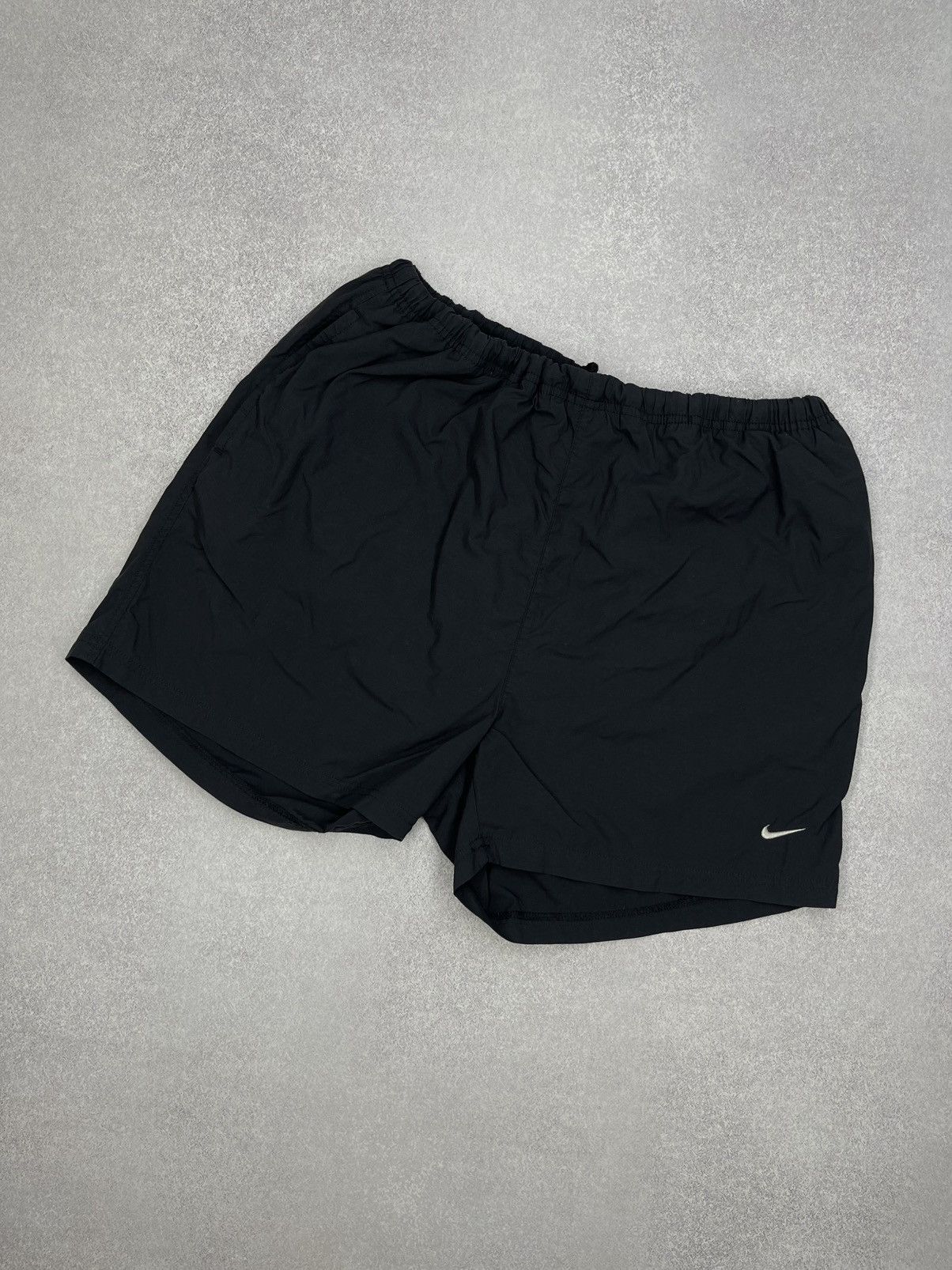 Nike Vintage Nike Nylon Black Shorts Drill Y2K ACG TN Size US 34 / EU 50 - 1 Thumbnail