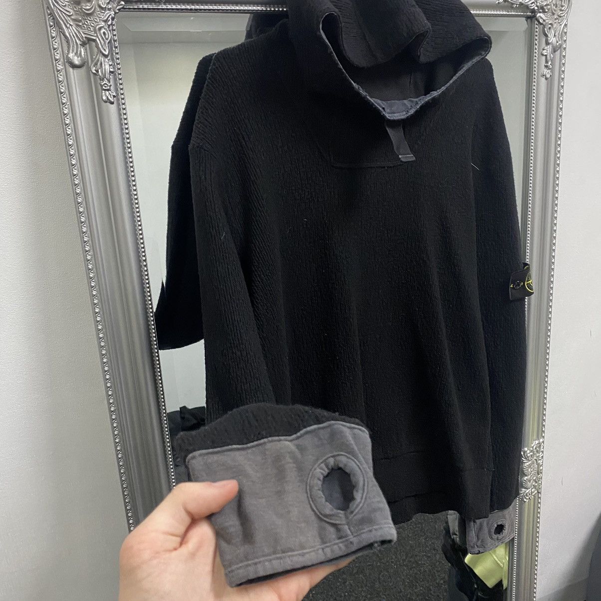 Stone Island Vintage Stone Island Hoodie Size US L / EU 52-54 / 3 - 3 Thumbnail