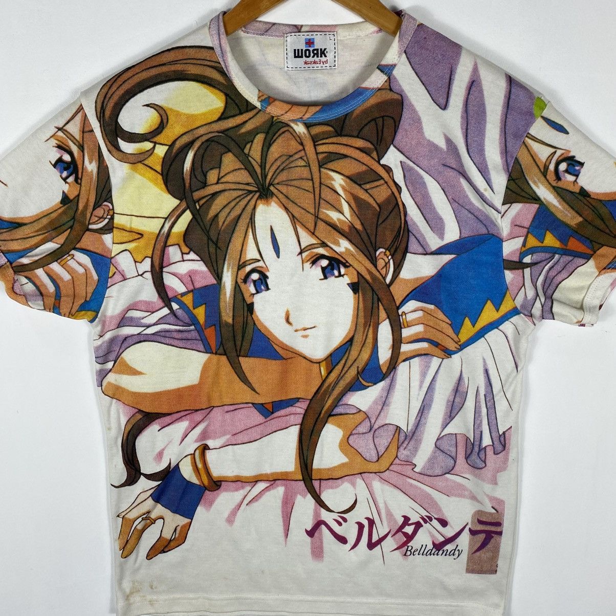 Anime Vintage 90's AH! MY GODDESS Belldandy Full Print Anime Tee Size US M / EU 48-50 / 2 - 3 Thumbnail