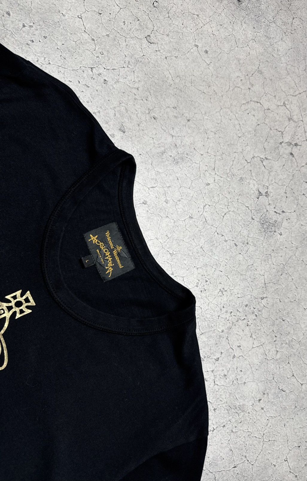 Vivienne Westwood Vivienne Westwood Luxury T-Shirt Big Logo Hype Anglomania Size US L / EU 52-54 / 3 - 7 Thumbnail