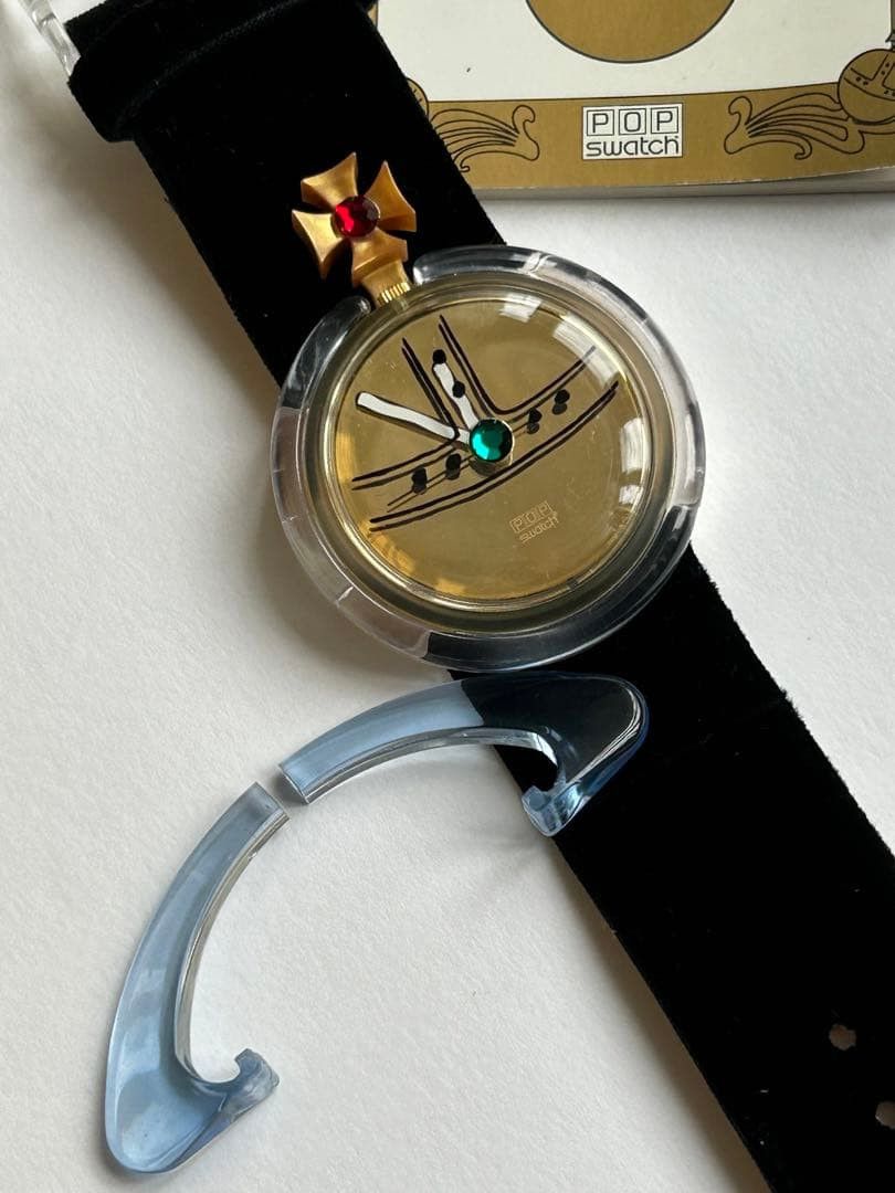 Vivienne Westwood VIVIENNE WESTWOOD POP Swatch Limited Edition Watch Gold Size ONE SIZE - 3 Thumbnail