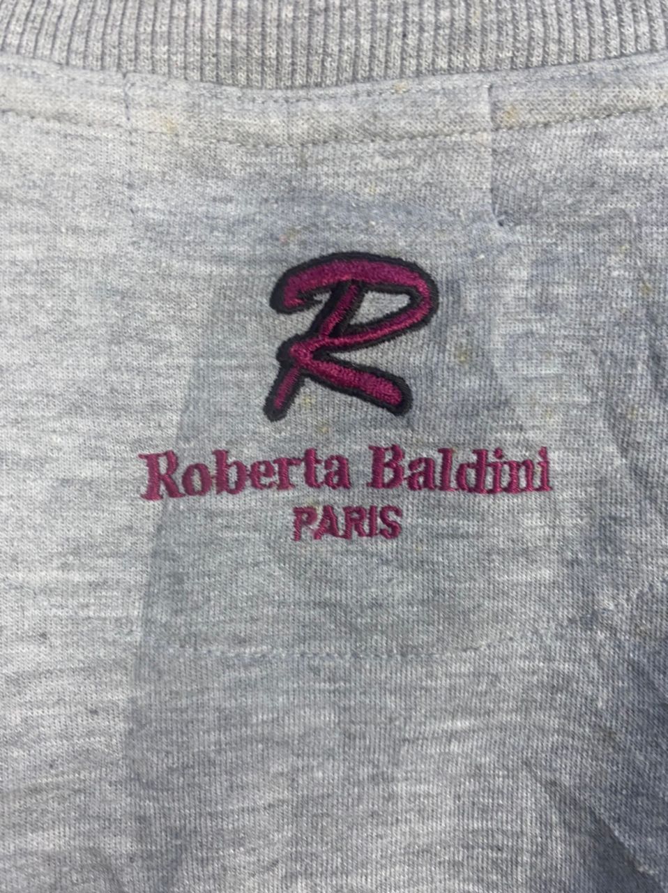 Japanese Brand Roberta baldini paris spellout sweatshirt Size US M / EU 48-50 / 2 - 8 Thumbnail