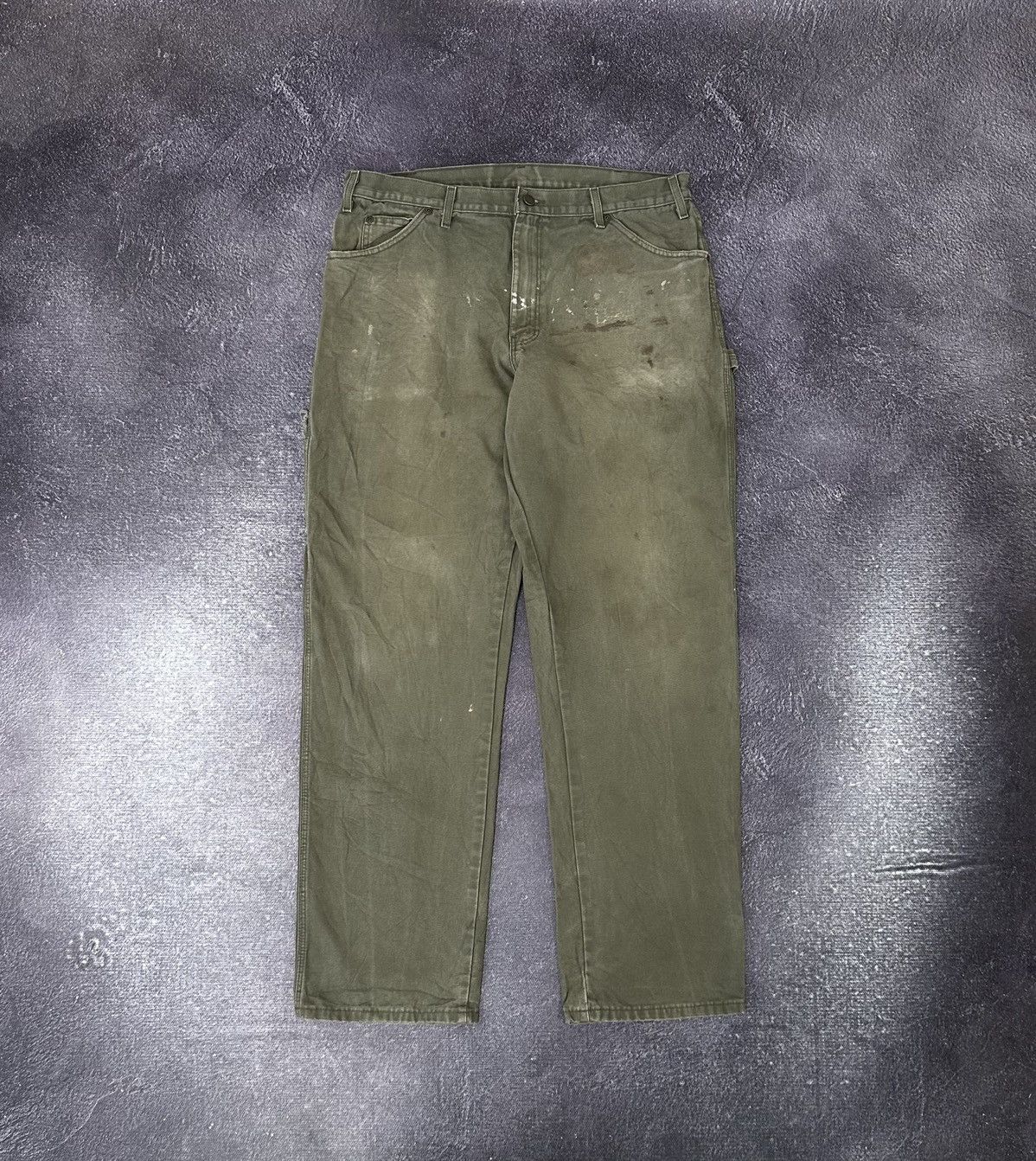 Dickies Vintage Dickies Distressed Opium USA Baggy Cargo Work Pants Size US 36 / EU 52 - 2 Thumbnail