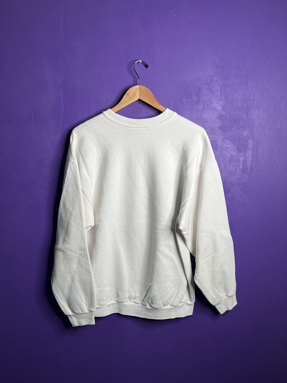 Vintage Vintage 90s Malcom X face sweatshirt Size US L / EU 52-54 / 3 - 2 Thumbnail