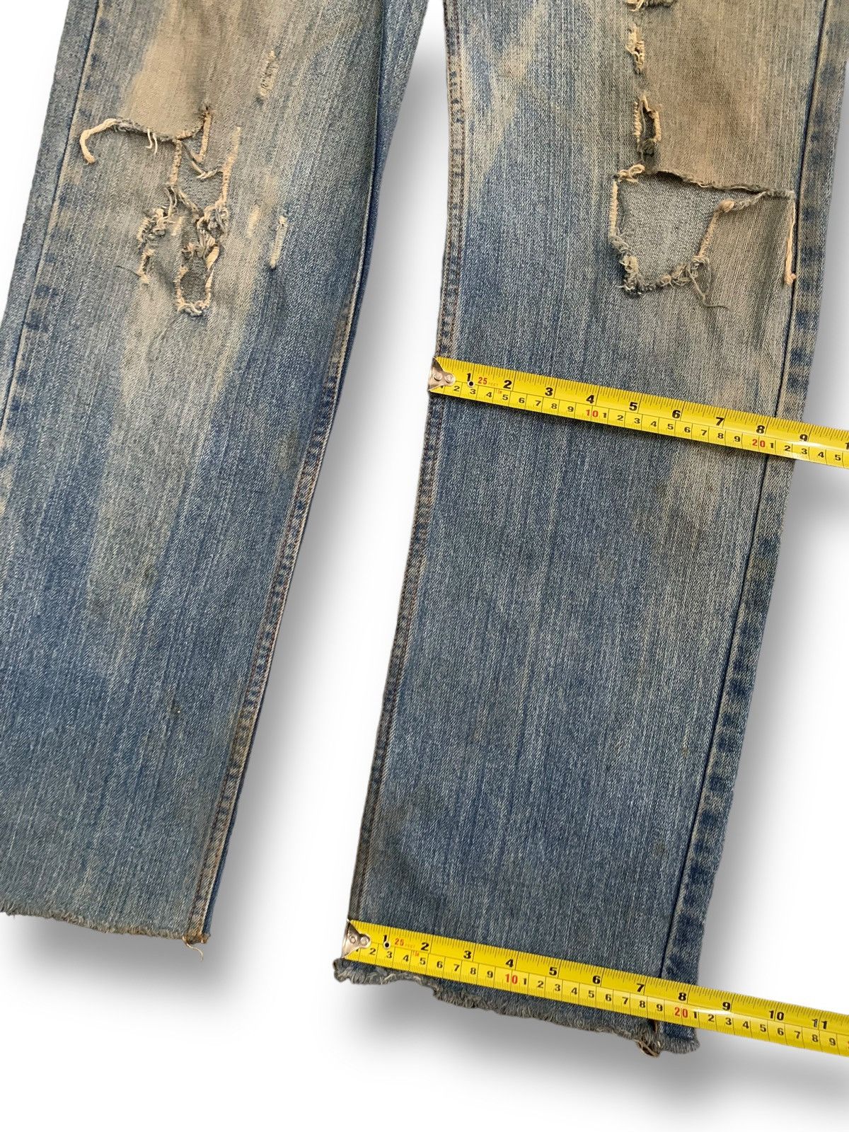 Ed Hardy Vintage Japanese Brand Mud Wash Distressed Grunge Jeans Size US 32 / EU 48 - 19 Thumbnail