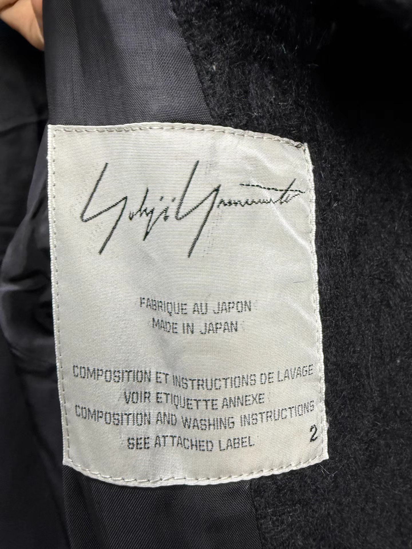 Yohji Yamamoto Yohji Yamamoto Main Line Chunky Knit Wool Coat K20 Size US M / EU 48-50 / 2 - 8 Thumbnail