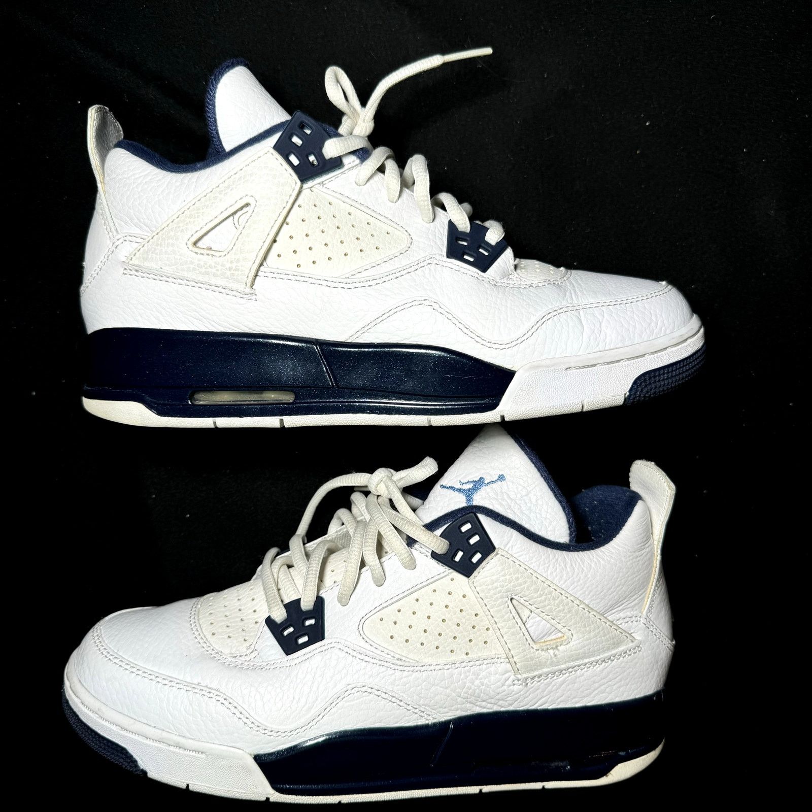 Jordan Brand × Nike Air Jordan 4 Retro LS GS Columbia Men's Shoes - Size 6.5 Size US 6.5 / EU 39-40 - 2 Thumbnail