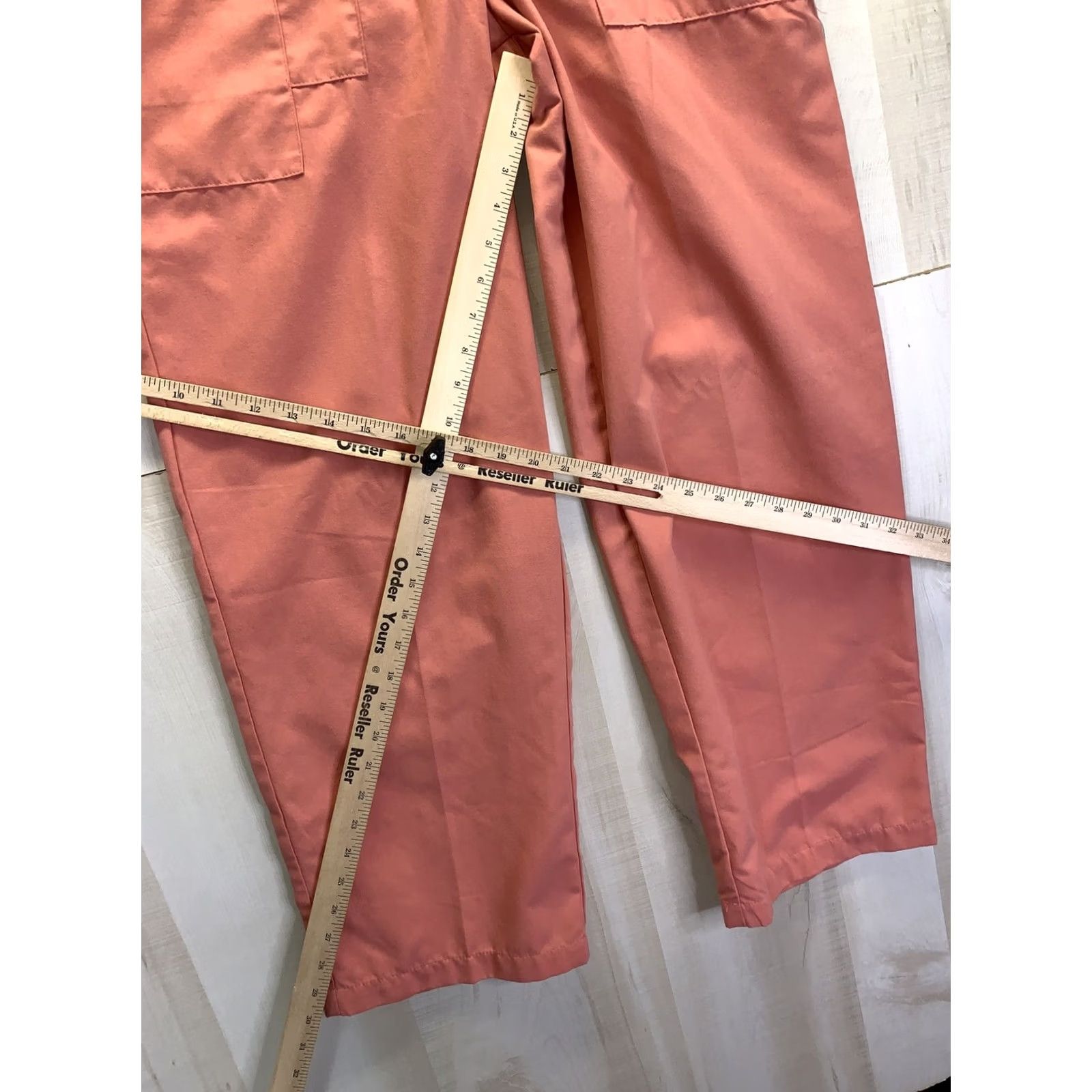 Vintage Barco Airo Soft Plus Peach Scrub Bottoms Womens Large NWT-9617 Barco Uniforms Shirts? Size 36" / US 14 / IT 50 - 4 Thumbnail