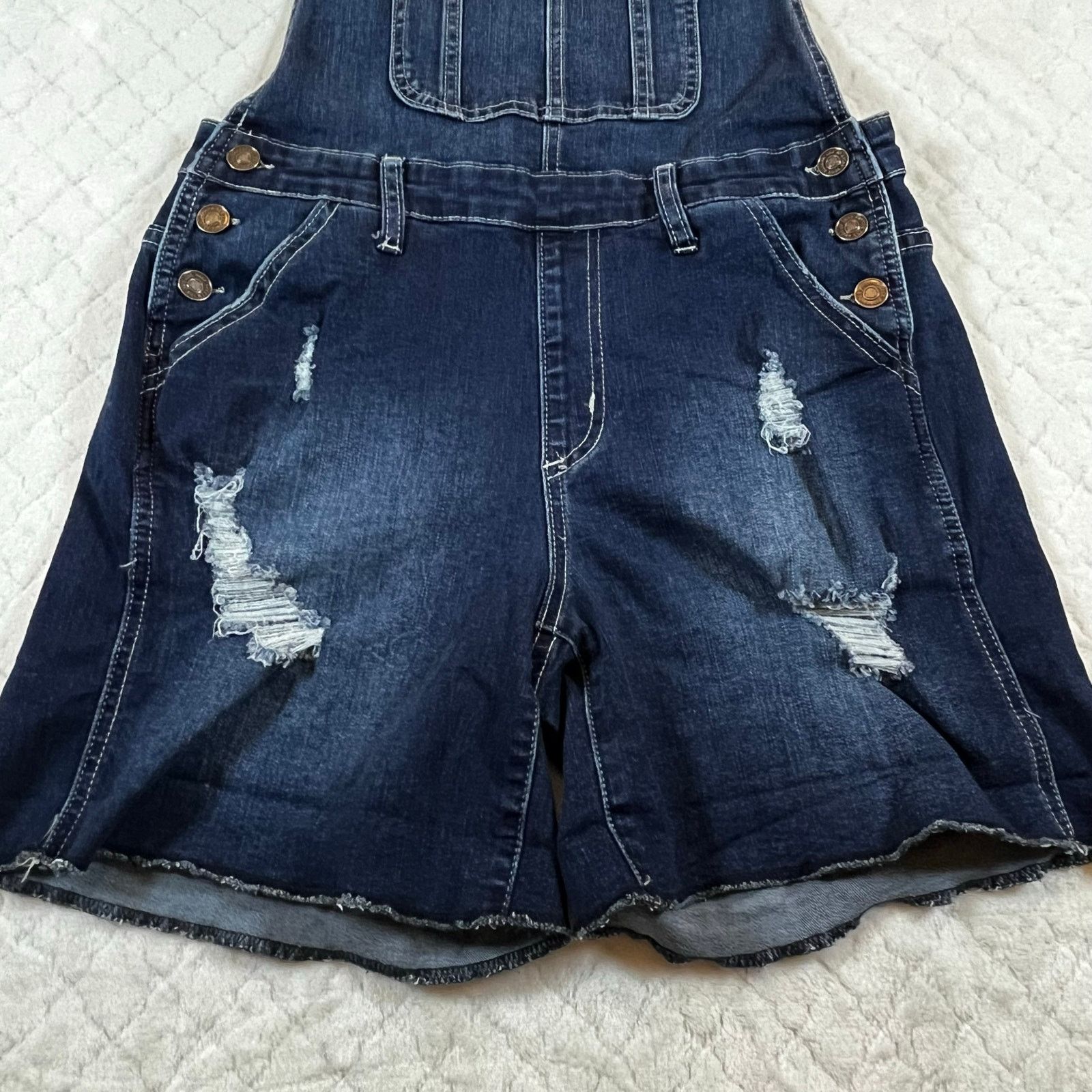 Other KanCan Dafne High Rise Overall Shorts - excellent condition Size 29" - 4 Thumbnail