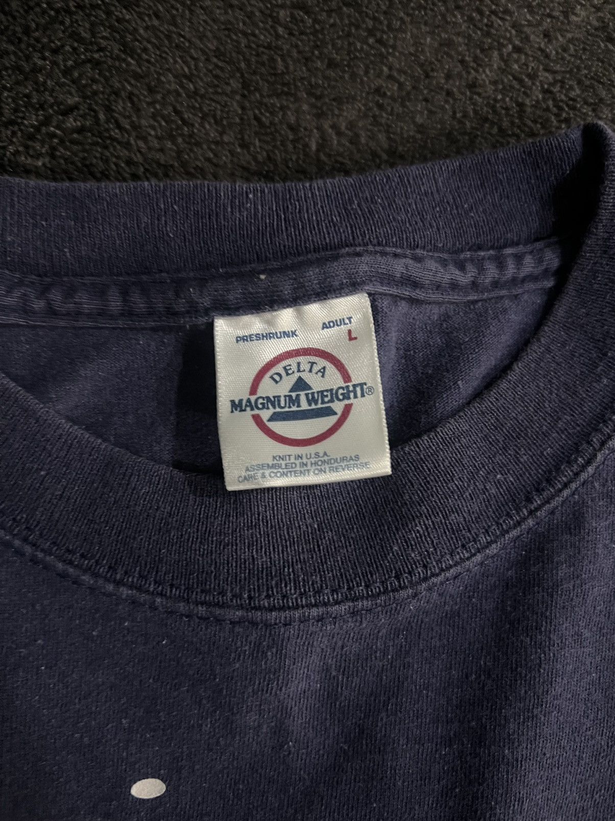 Delta 90s Vintage Delta Pro Weights funny T shirt Size US L / EU 52-54 / 3 - 4 Thumbnail