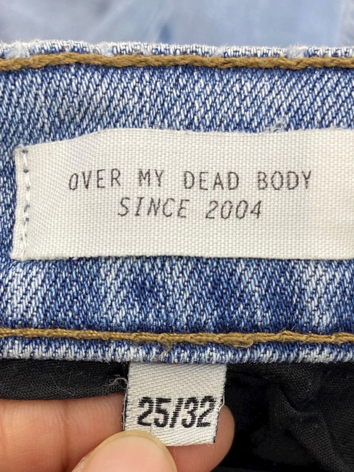 Japanese Brand Japanese Brand Light Faded Wash Style Flare Jeans Size US 28 / EU 44 - 10 Thumbnail