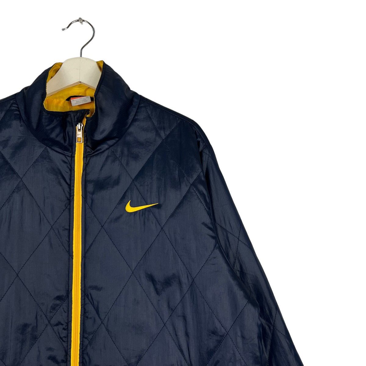 Nike 🔥 NIKE QUILTED DIAMOND JACKET Size US XL / EU 56 / 4 - 7 Thumbnail