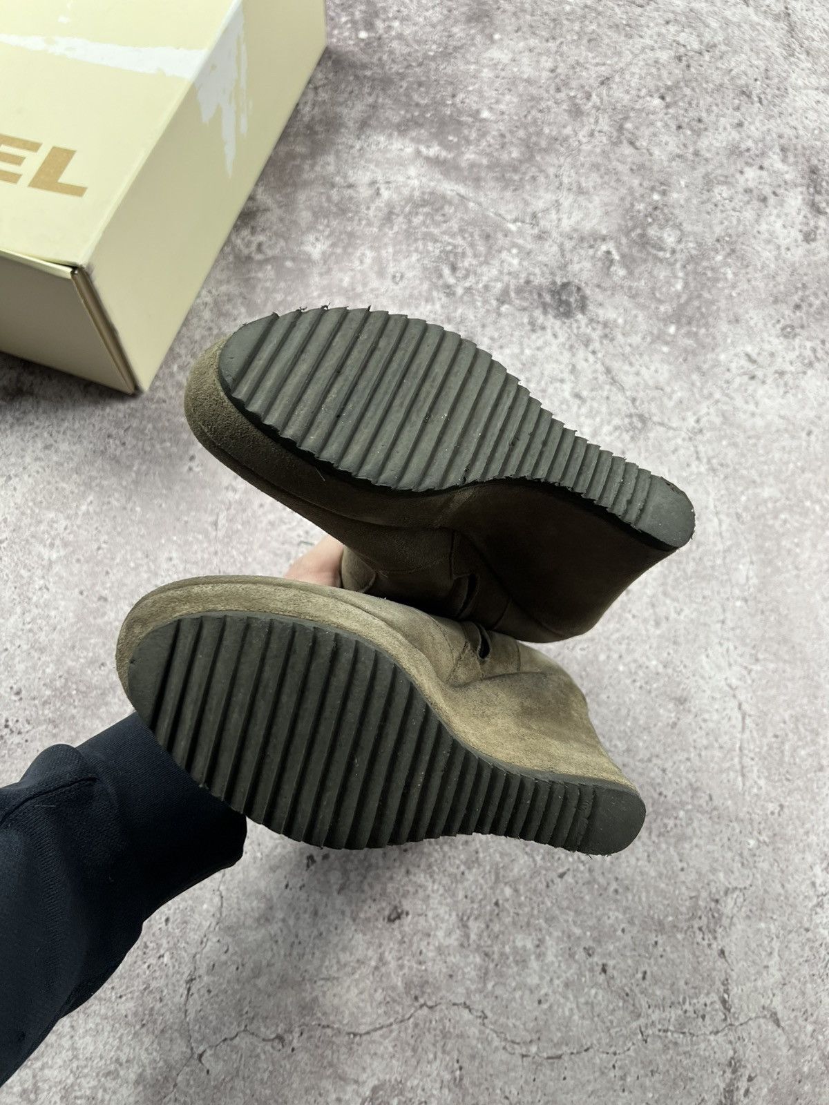 Diesel Diesel Archive Isabel Marant Bekett Style Suede Sneakers Size US 8.5 / IT 38.5 - 15 Thumbnail