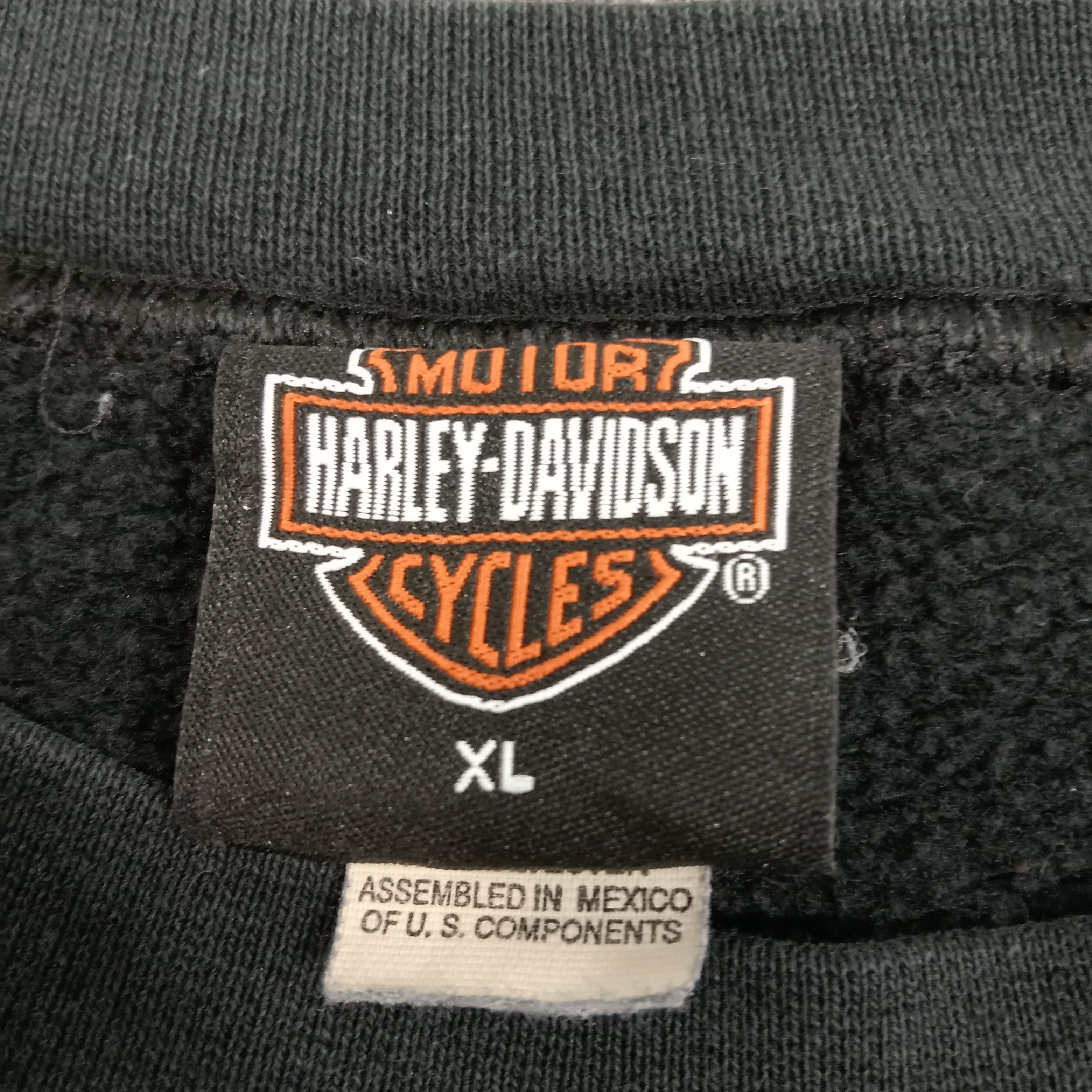 Harley Davidson × Vintage Ithaca Harley Davidson American Racing Sweatshirt Size US XL / EU 56 / 4 - 5 Thumbnail