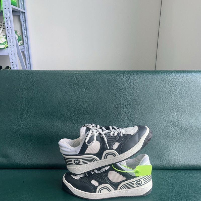 Gucci Gucci Leather Low-Top Casual Sneakers - Size US 5.5 / EU 38 - 6 Thumbnail