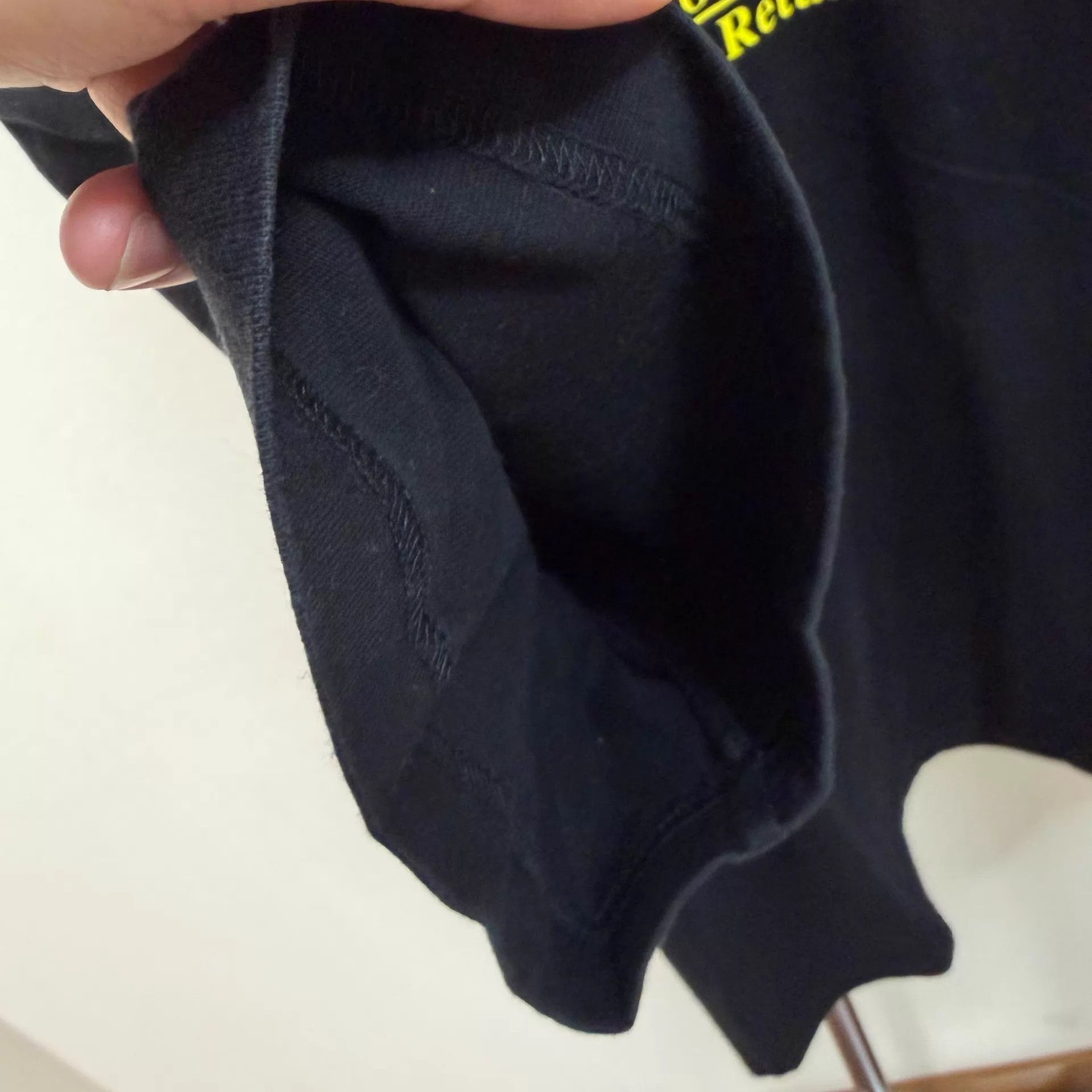 Balenciaga Balenciaga FW21 Logo Print Crew SS Tee Black L Unisex Size L / US 10 / IT 46 - 6 Thumbnail