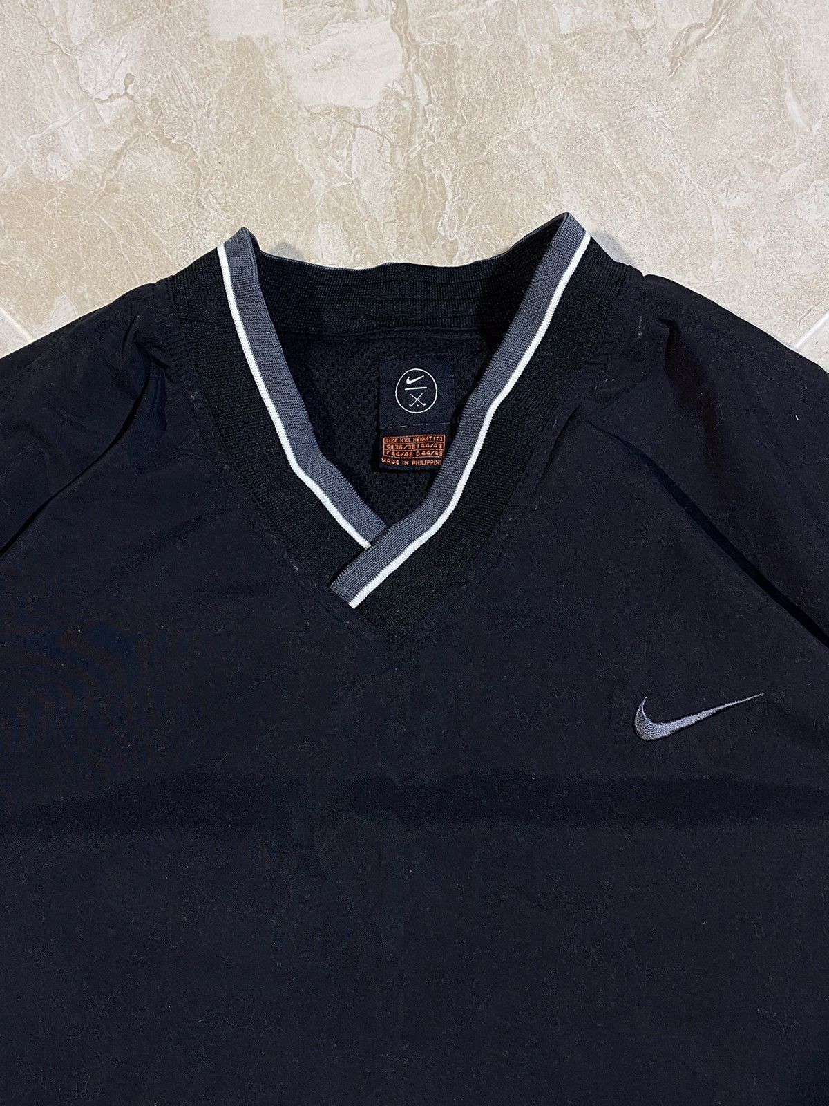 Nike 🔥 NIKE BLACK WINDBREAKER XXL GOLF VIBES STREET STYLE Size US XXL / EU 58 / 5 - 3 Thumbnail